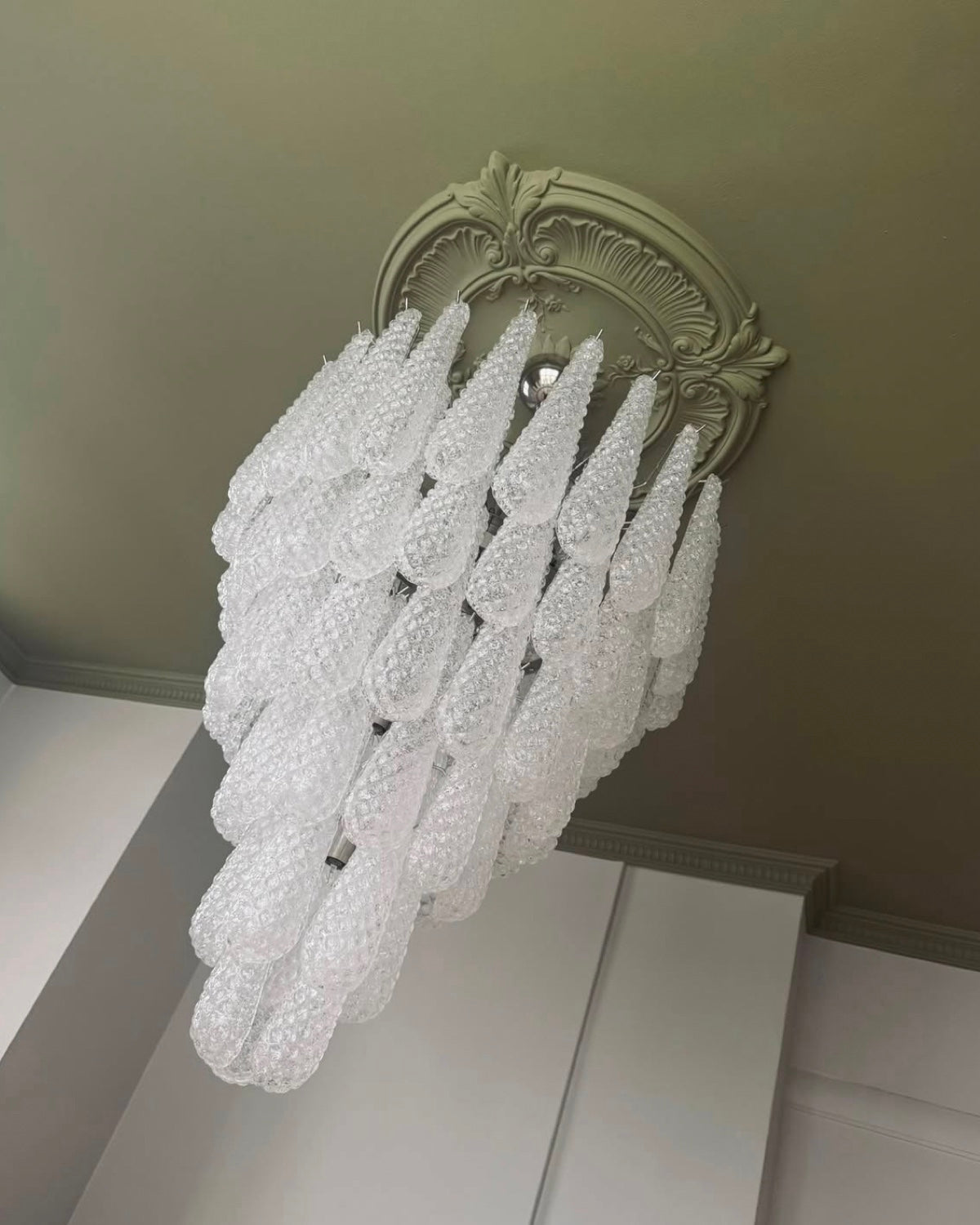 Murano Chandelier Drop 75 Glass