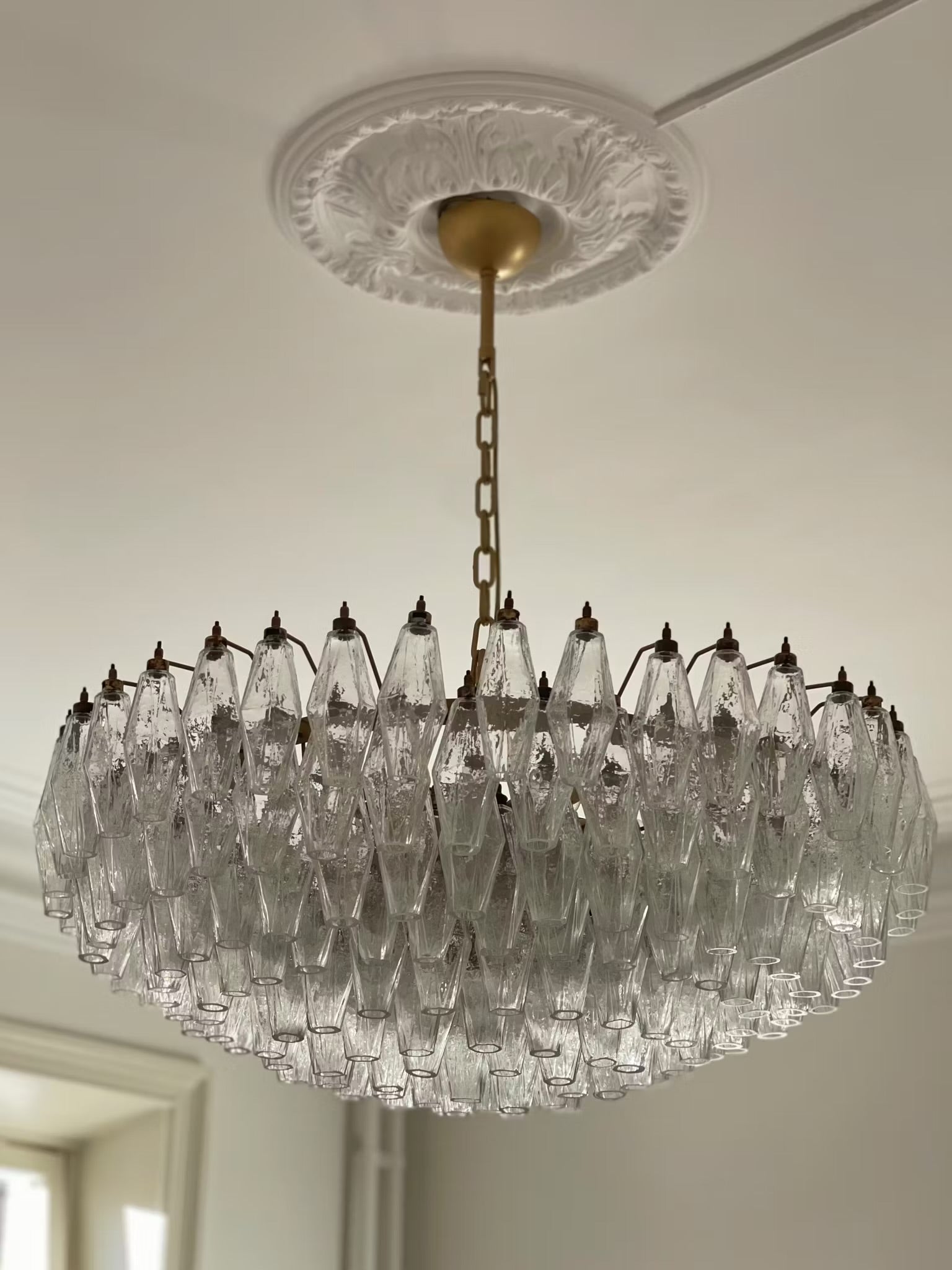 Murano Poliedri Chandelier - 185 glass