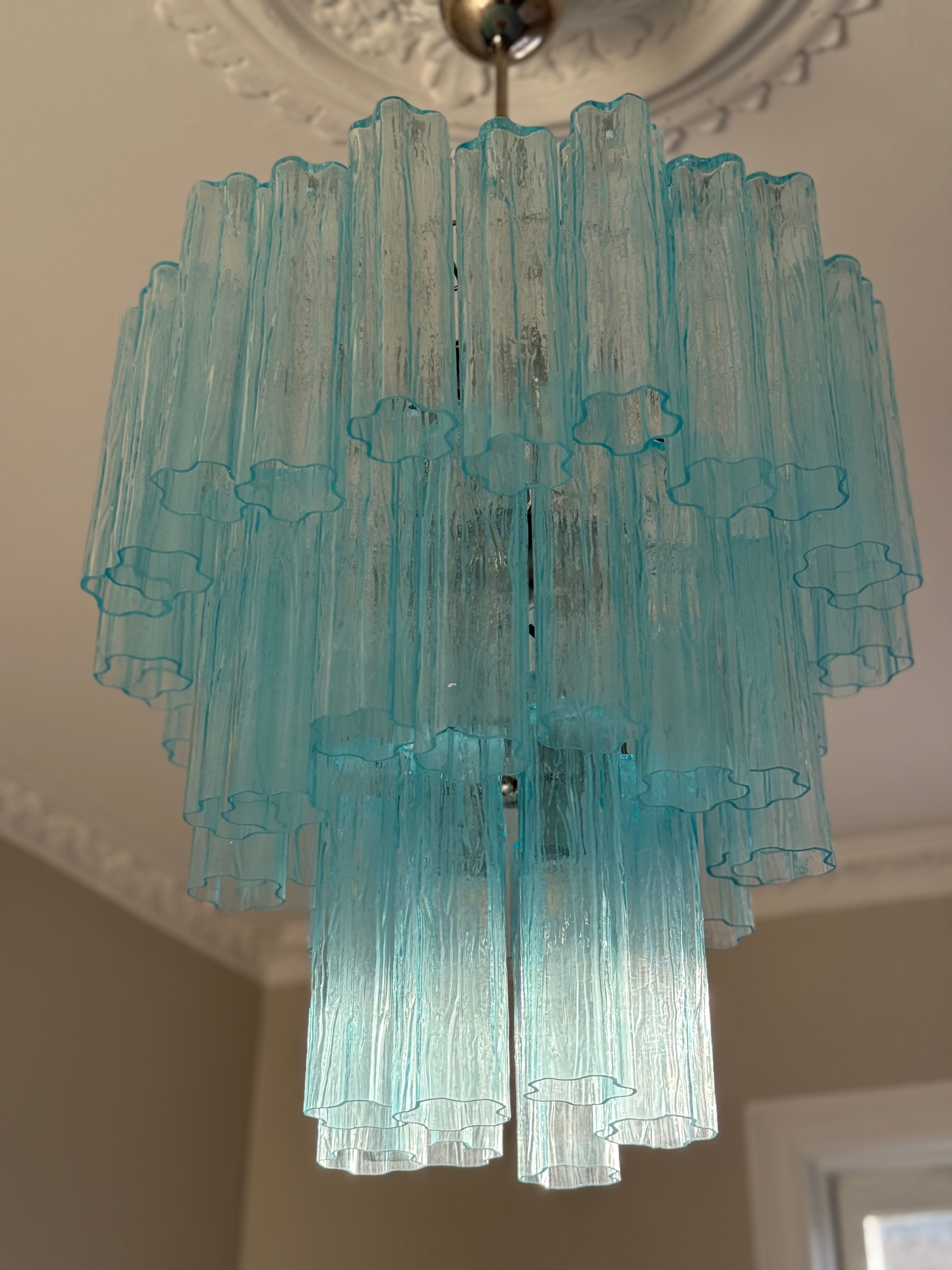 Murano Chandelier 48 Glass Tubes