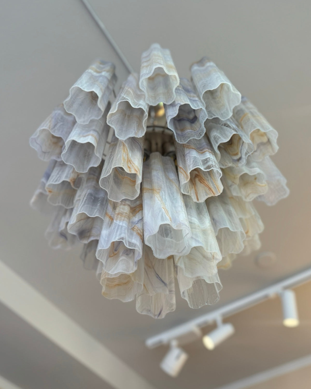 Murano Chandelier 36 Glass Tubes