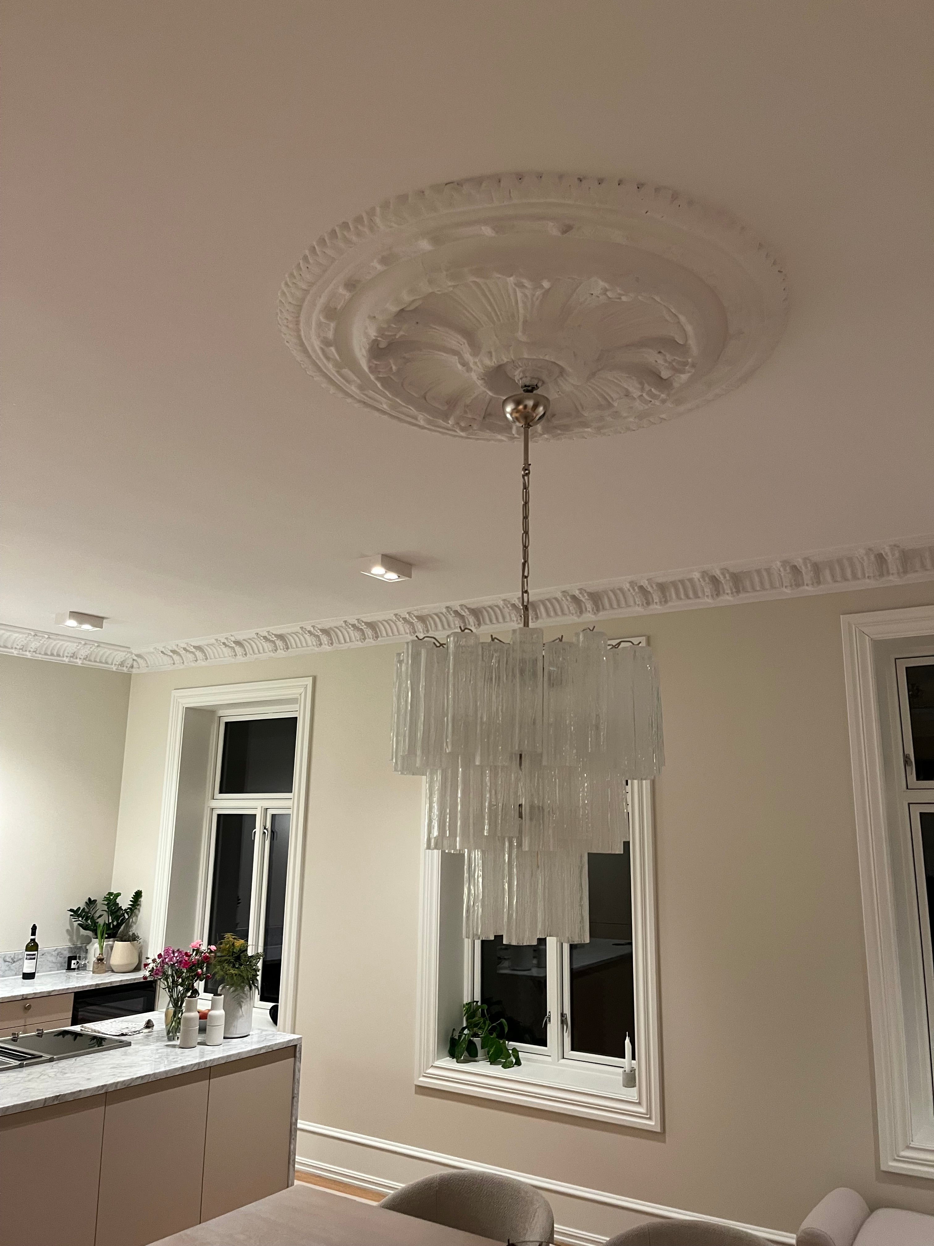 Murano Chandelier 48 Glass Tubes