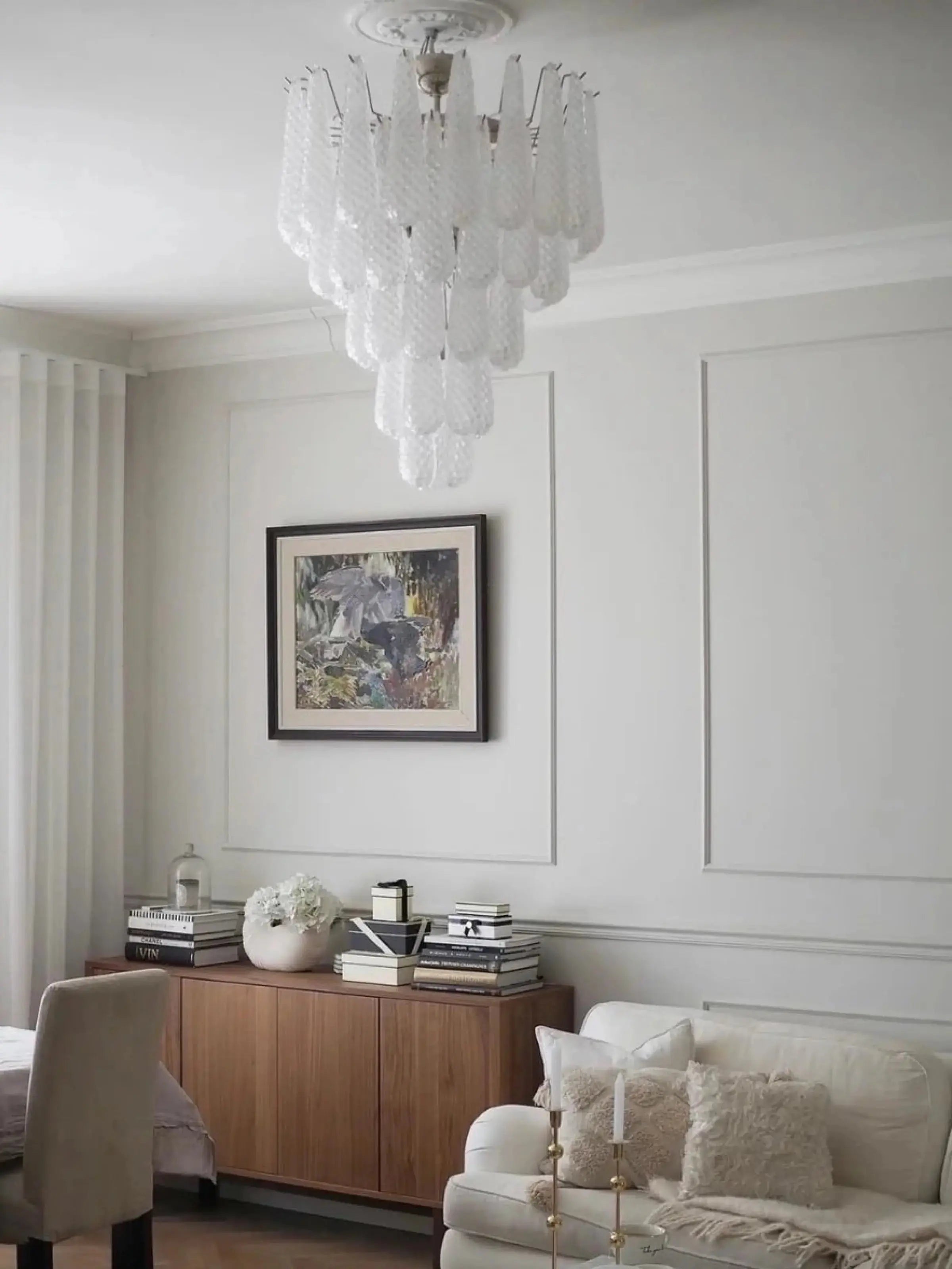 Murano Lysekrone Dråpe 52 Glass Murano Studio