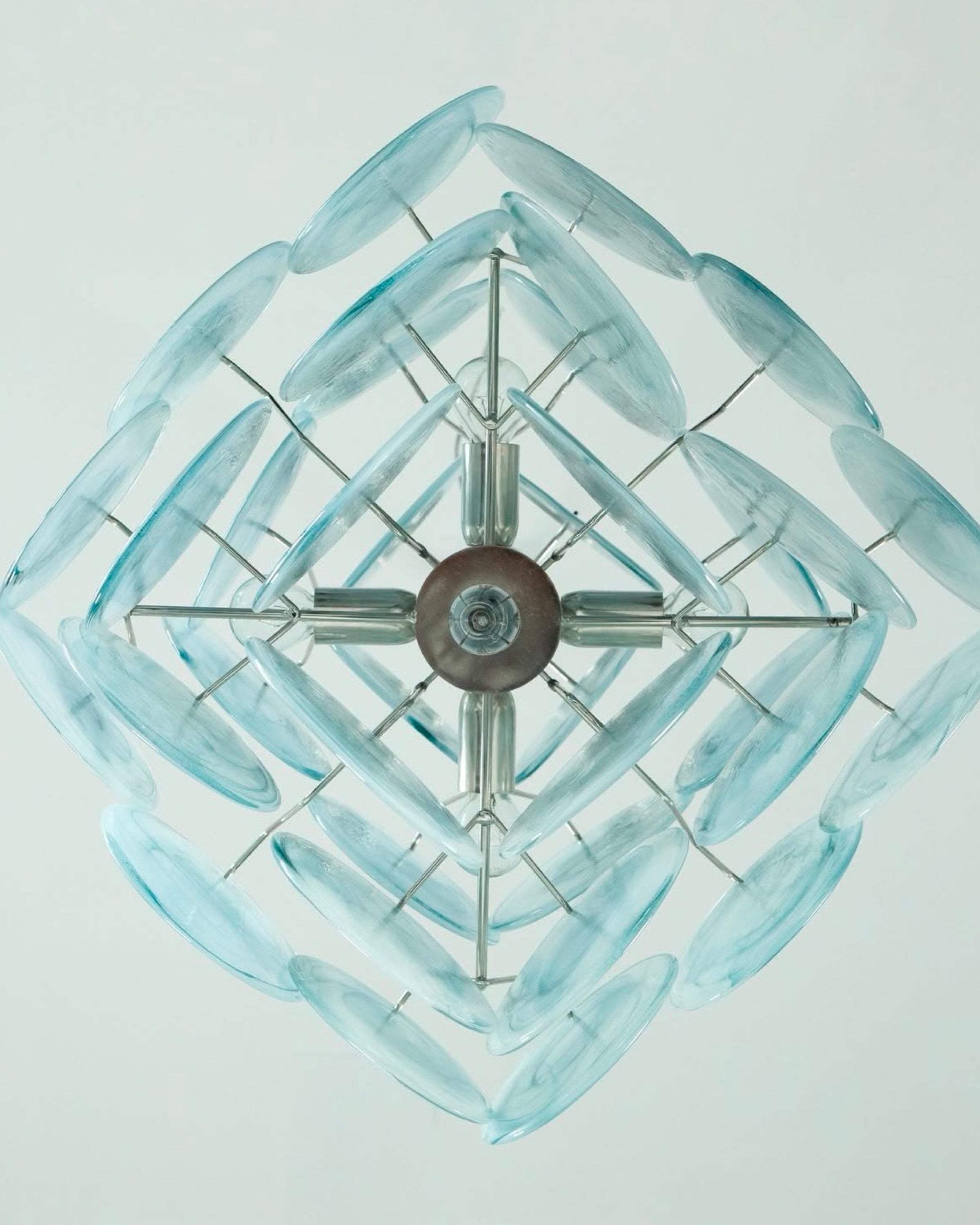 Murano Lysekrone Diskglass 36 Murano Studio