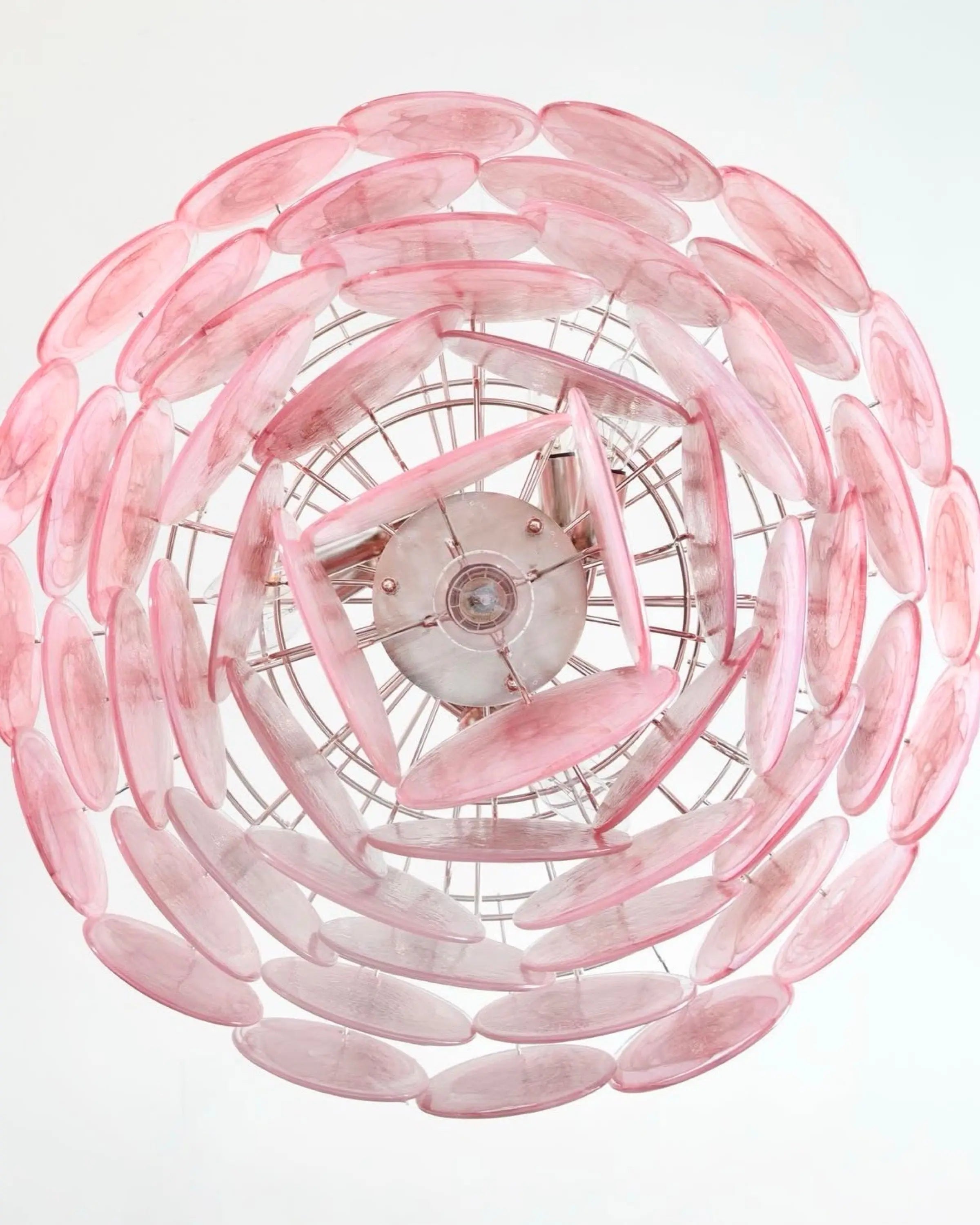 Murano Lysekrone Diskglass 57 Murano Studio