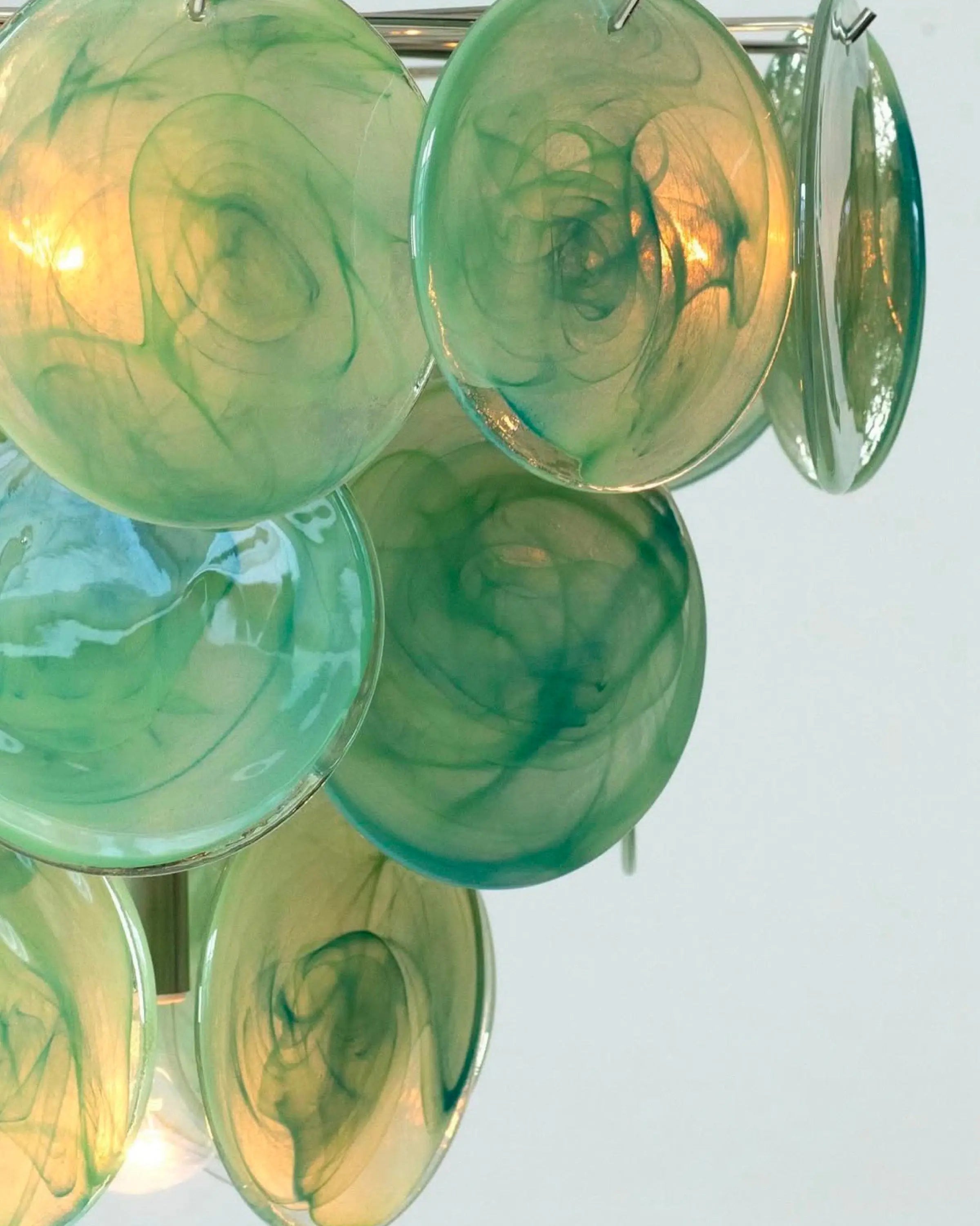 Murano Lysekrone Diskglass 23 Murano Studio