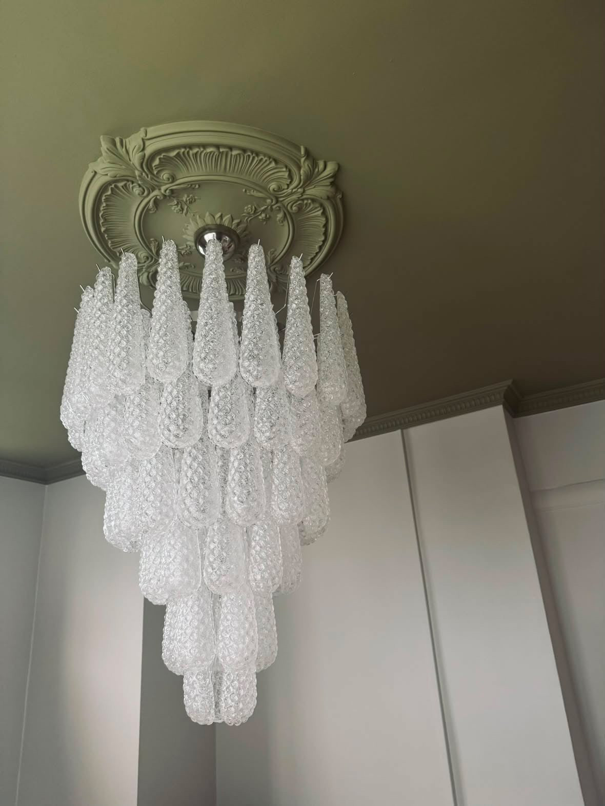 Murano Chandelier Drop 75 Glass