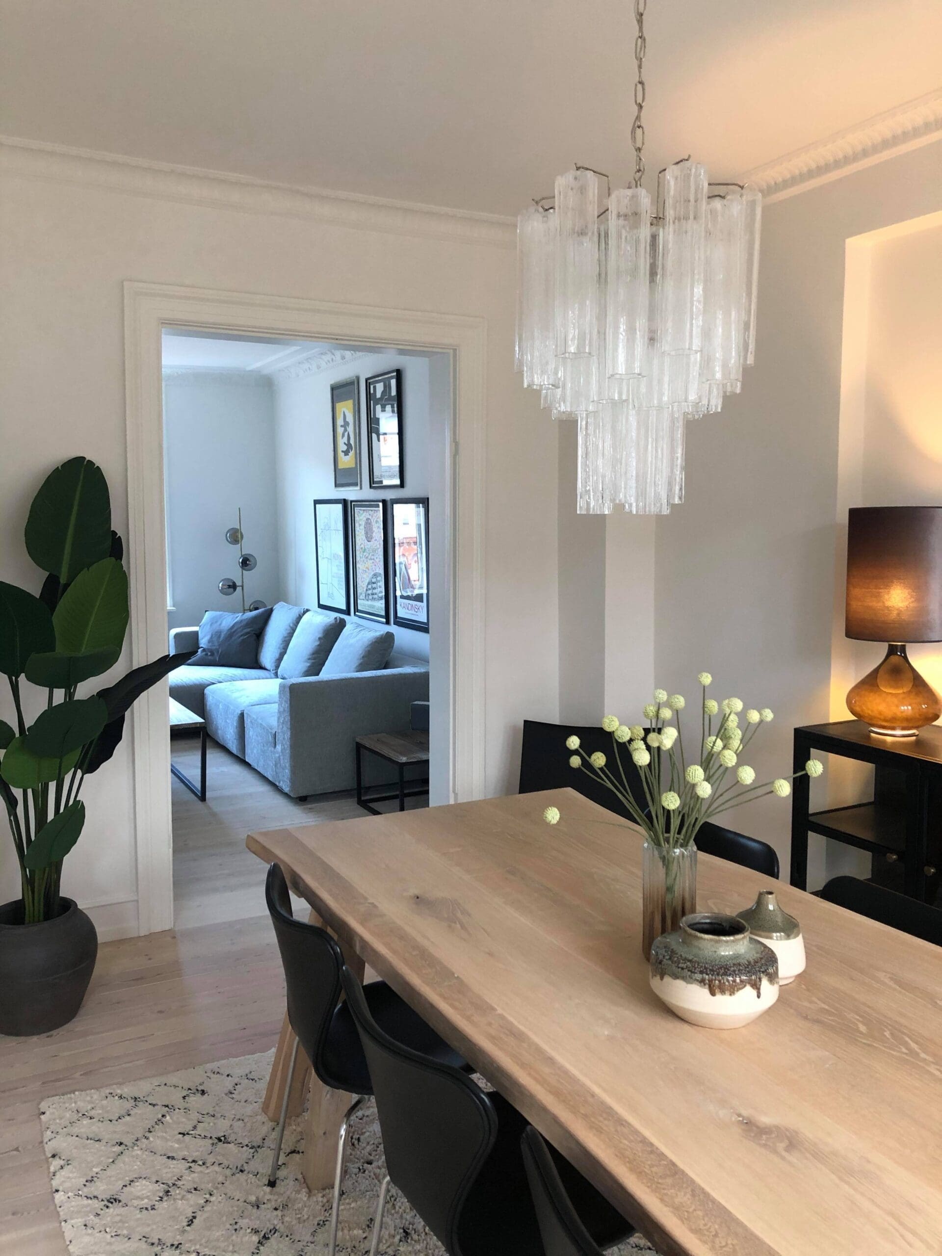 Murano Chandelier 30 Glass Tubes