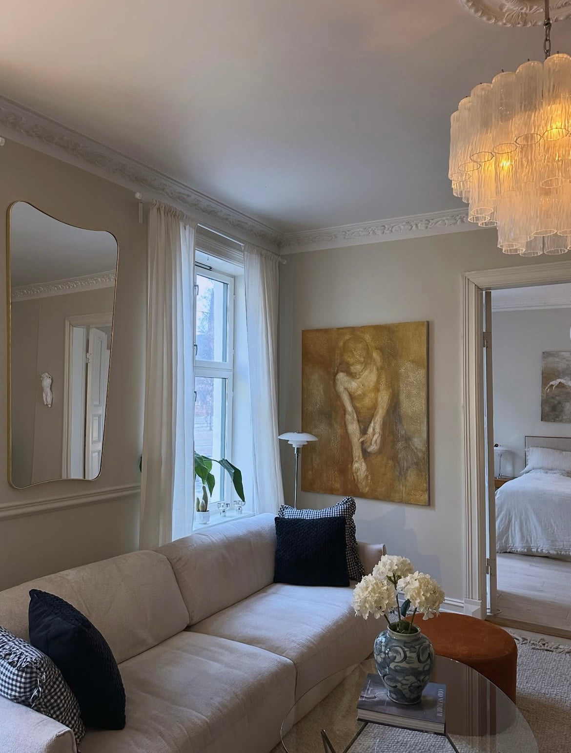 Murano Chandelier Ice 52 Glass Tubes
