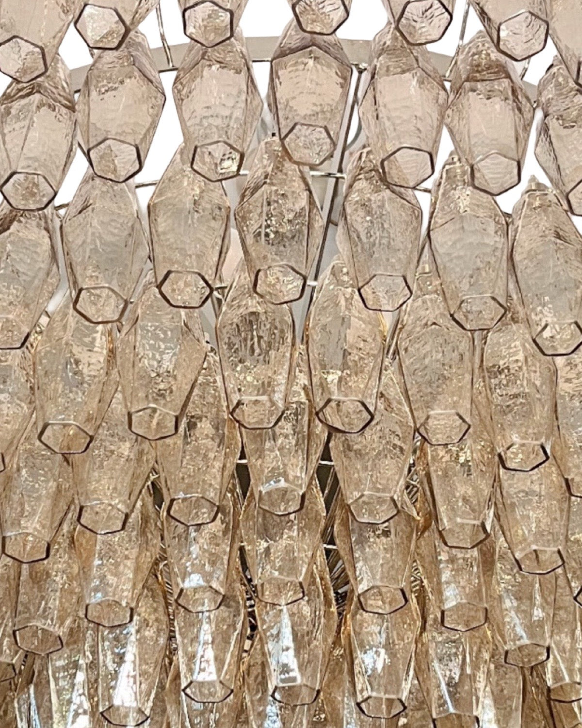 Murano Poliedri Chandelier - 185 glass