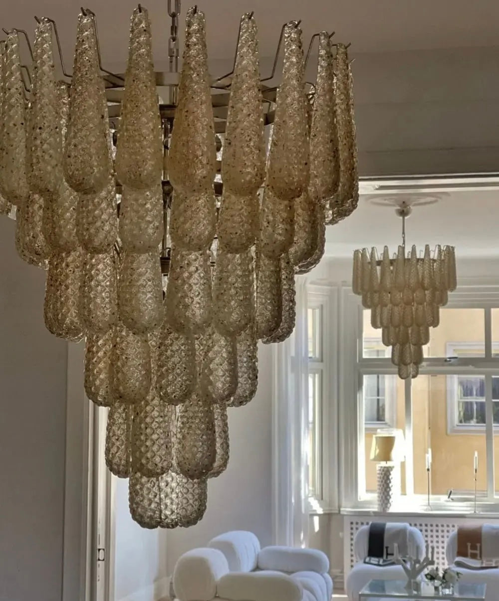 Murano Chandelier Drop 75 Glass
