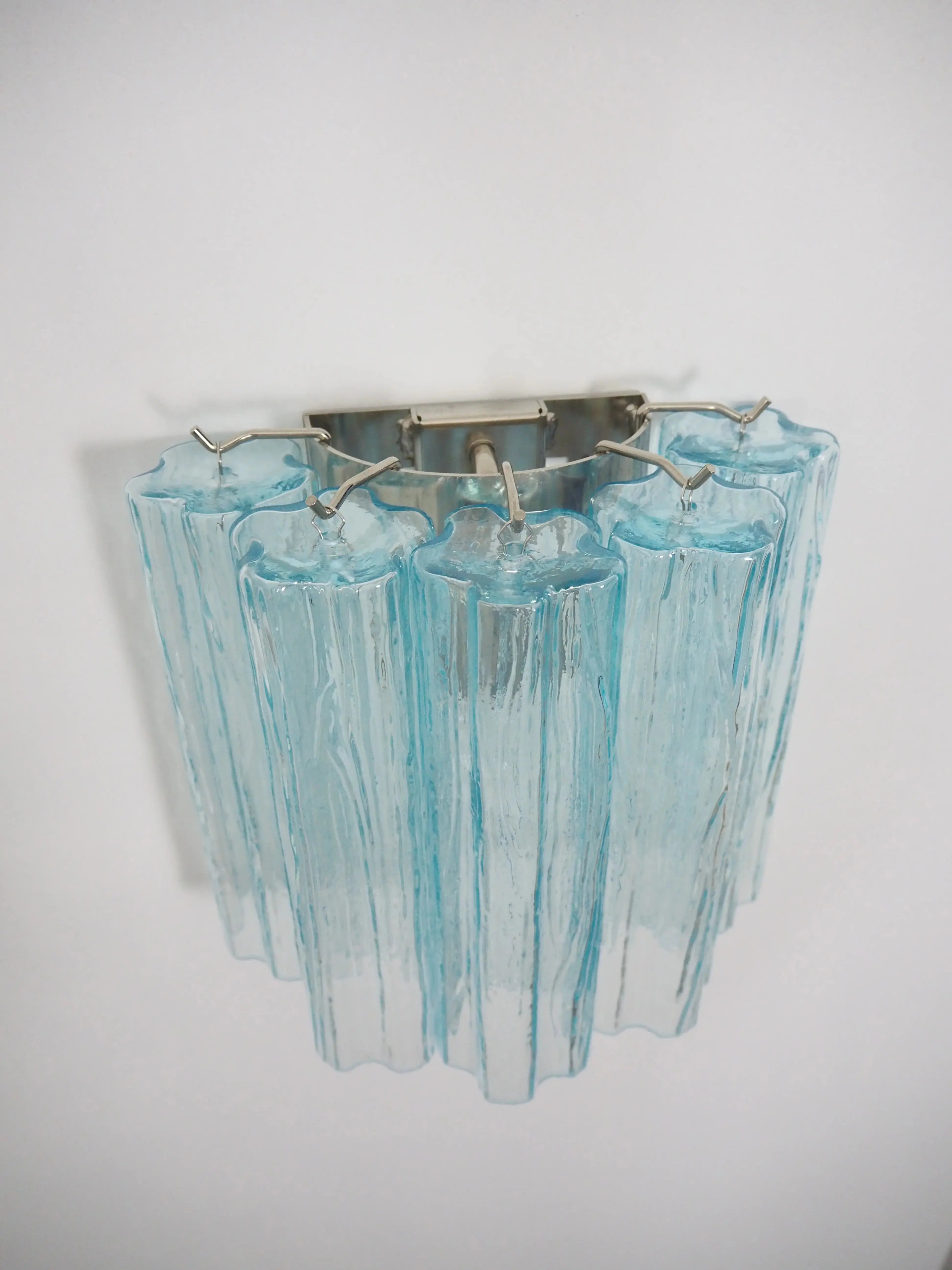 Murano vegglampe 5 glassrør (2 stk) Murano Studio