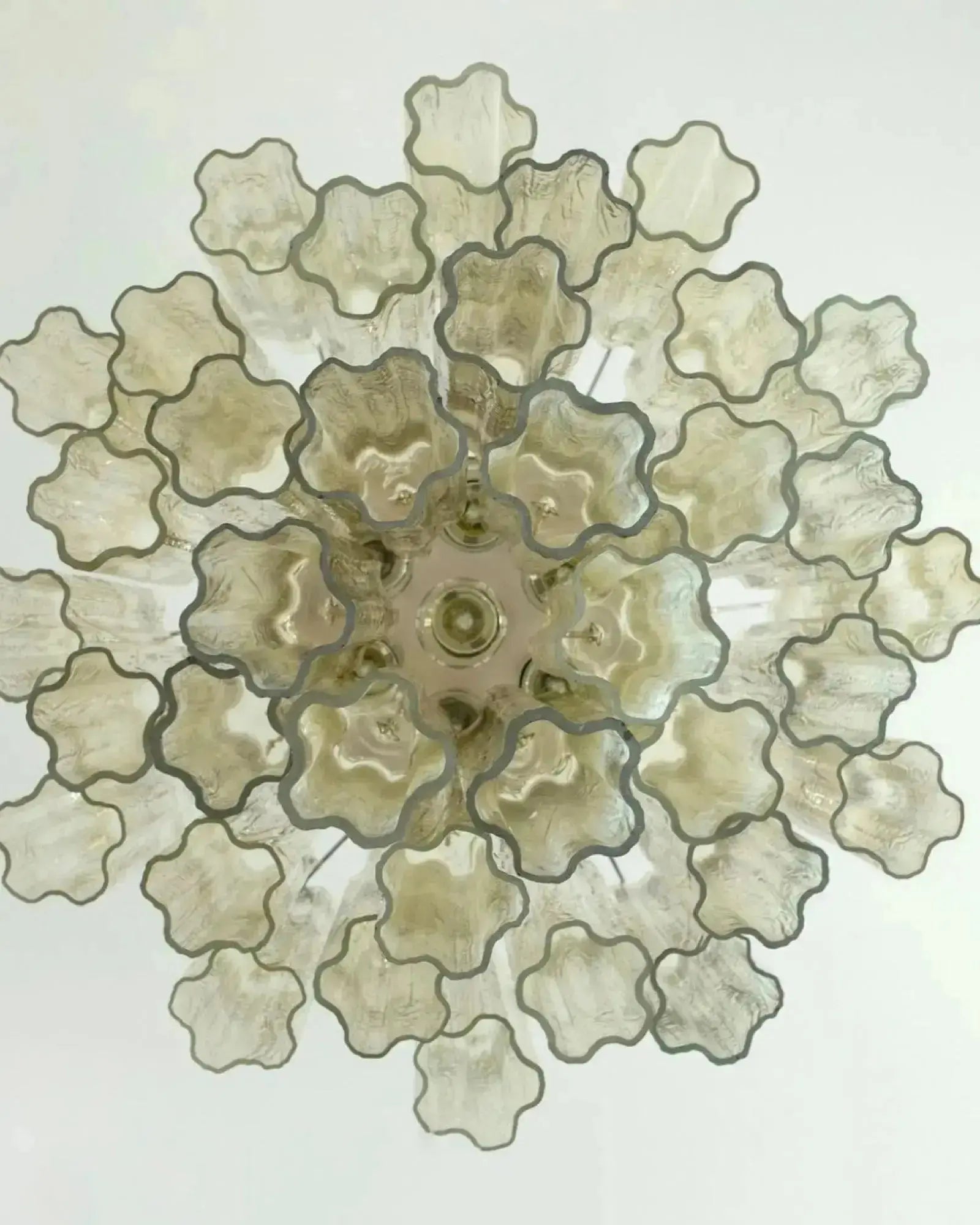 Murano Lysekrone 36 Glassrør Murano Studio