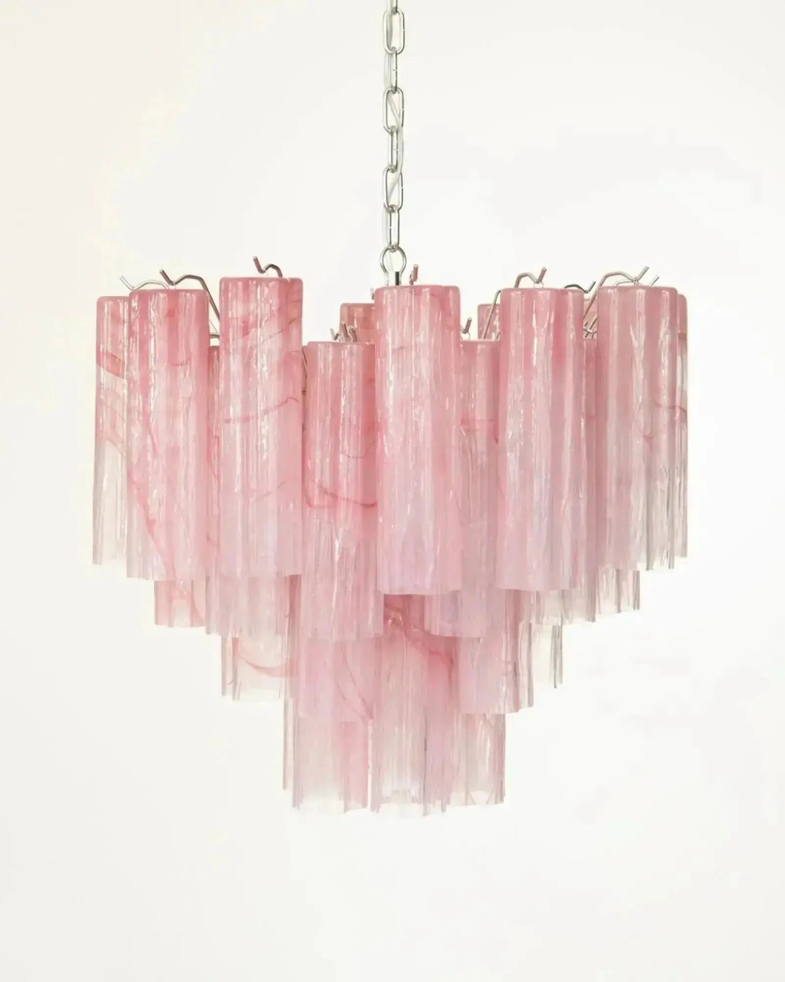Murano Lysekrone 36 Glassrør Murano Studio