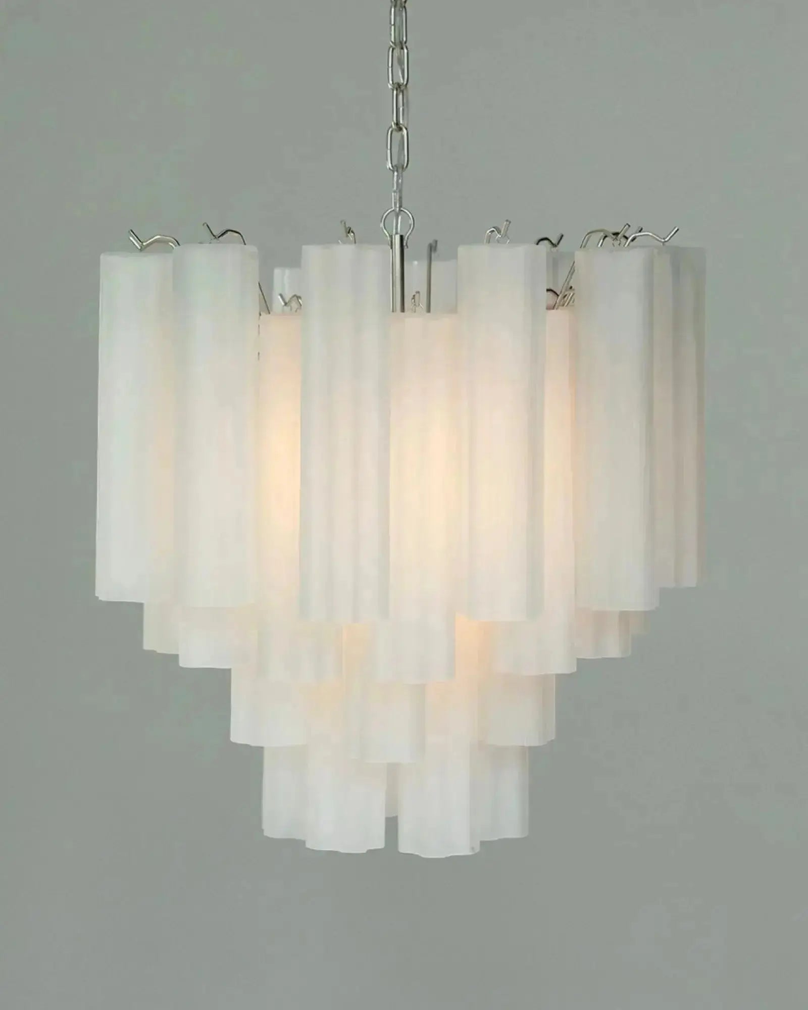 Murano Lysekrone 36 Glassrør Murano Studio