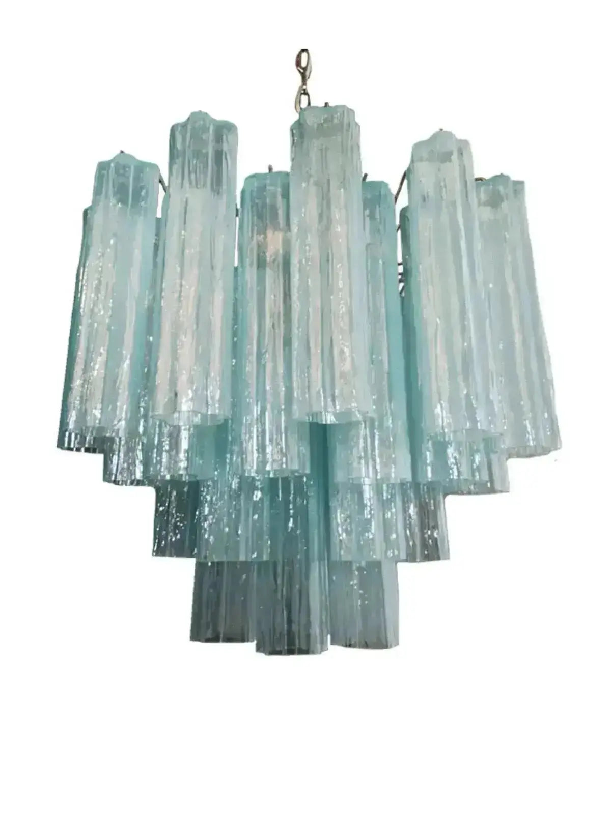 Murano Lysekrone 36 Glassrør Murano Studio