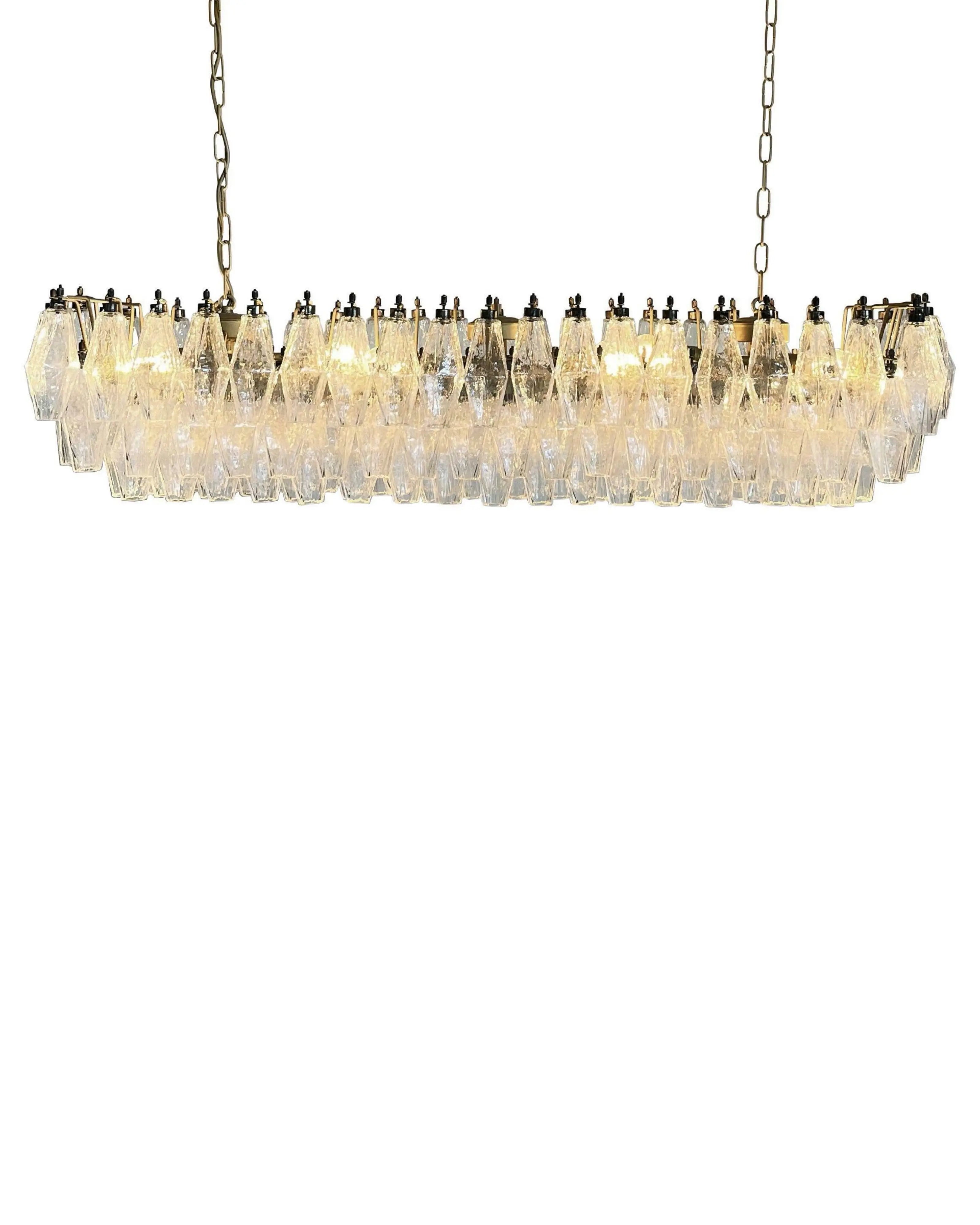 Poliedri 138 glass Murano Studio