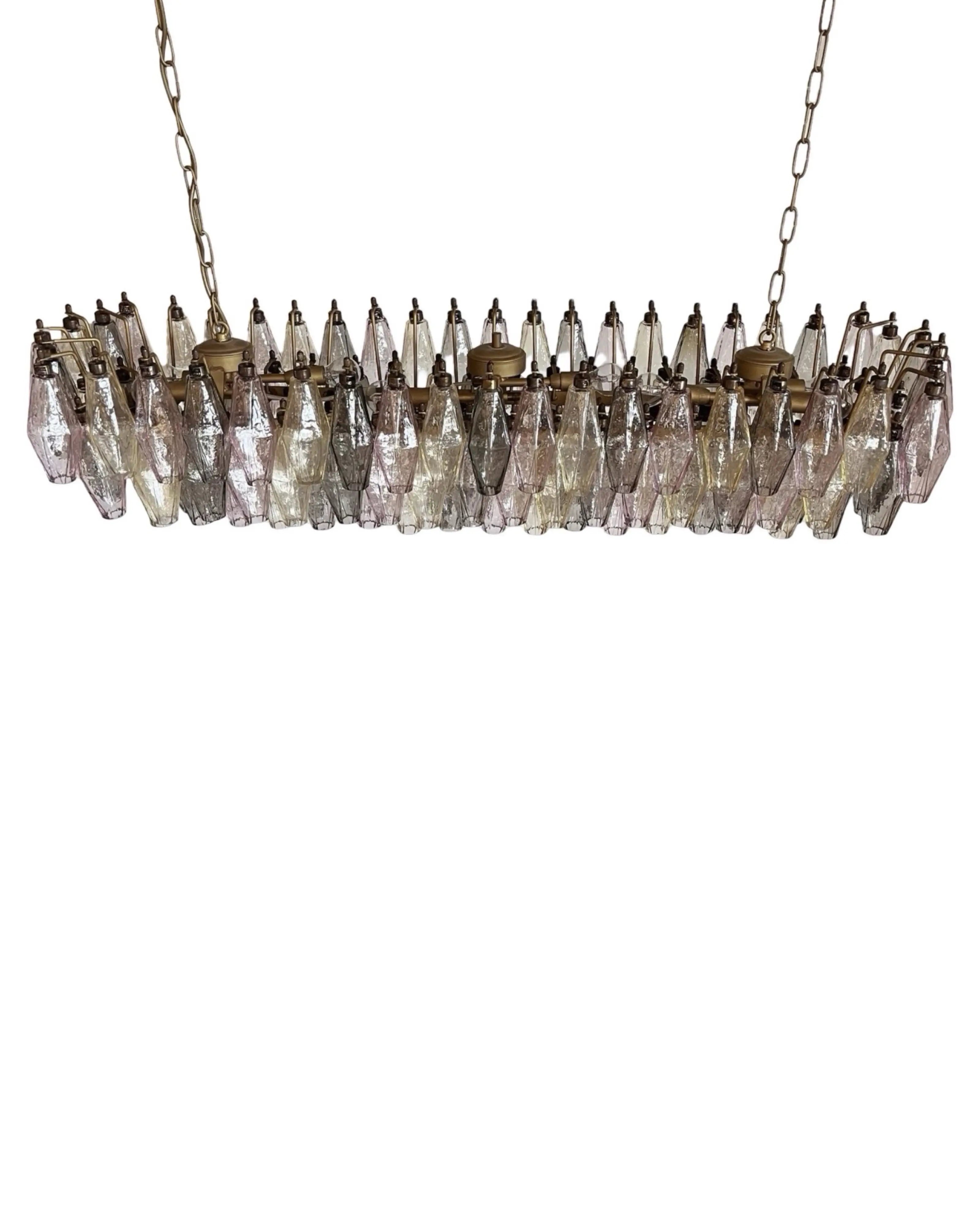 Poliedri 138 glass Murano Studio