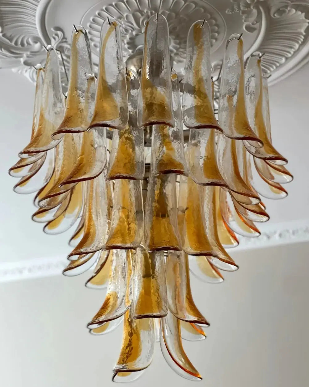 Murano Lysekrone Mazzega 52 Glass Murano Studio