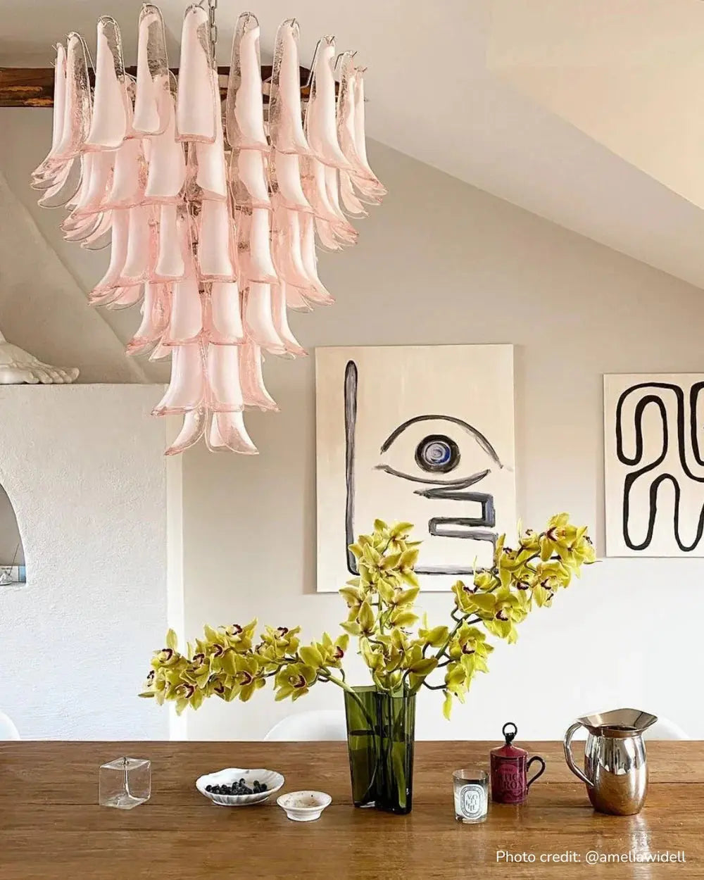 Murano Lysekrone Mazzega 75 Glass Murano Studio