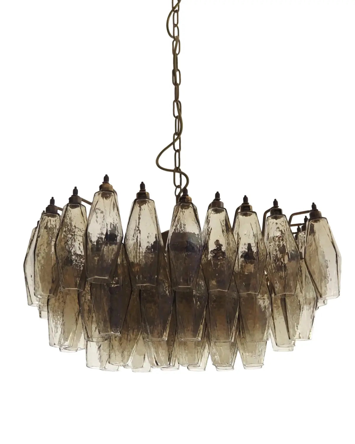 Poliedri 56 glass Murano Studio