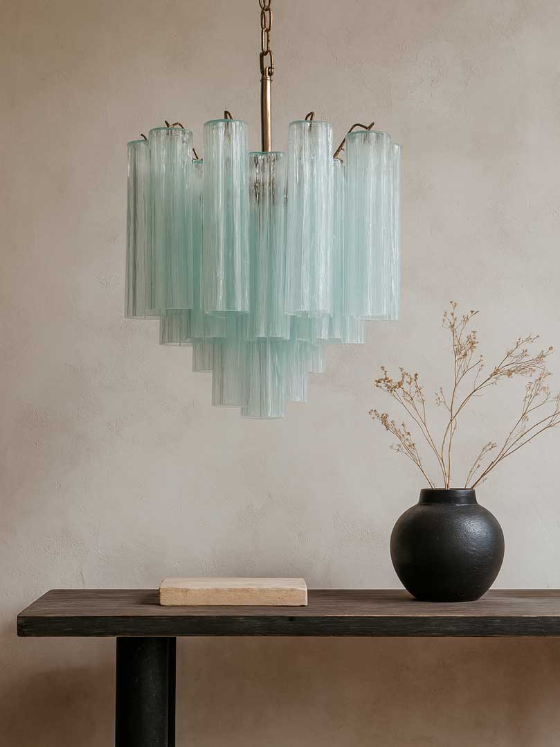 Murano Chandelier 36 Glass Tubes