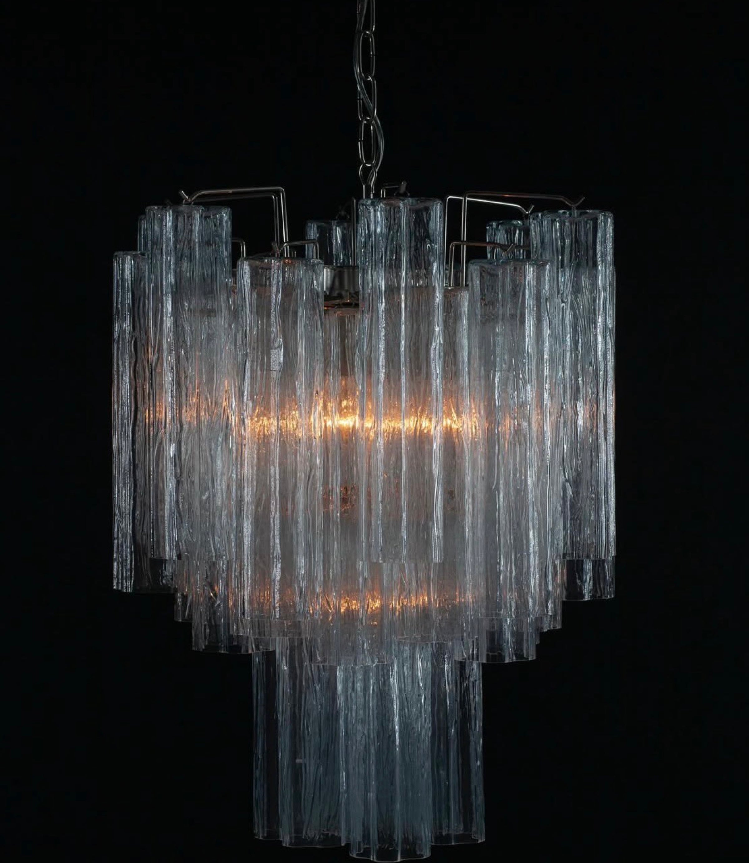 Murano Chandelier 30 Glass Tubes