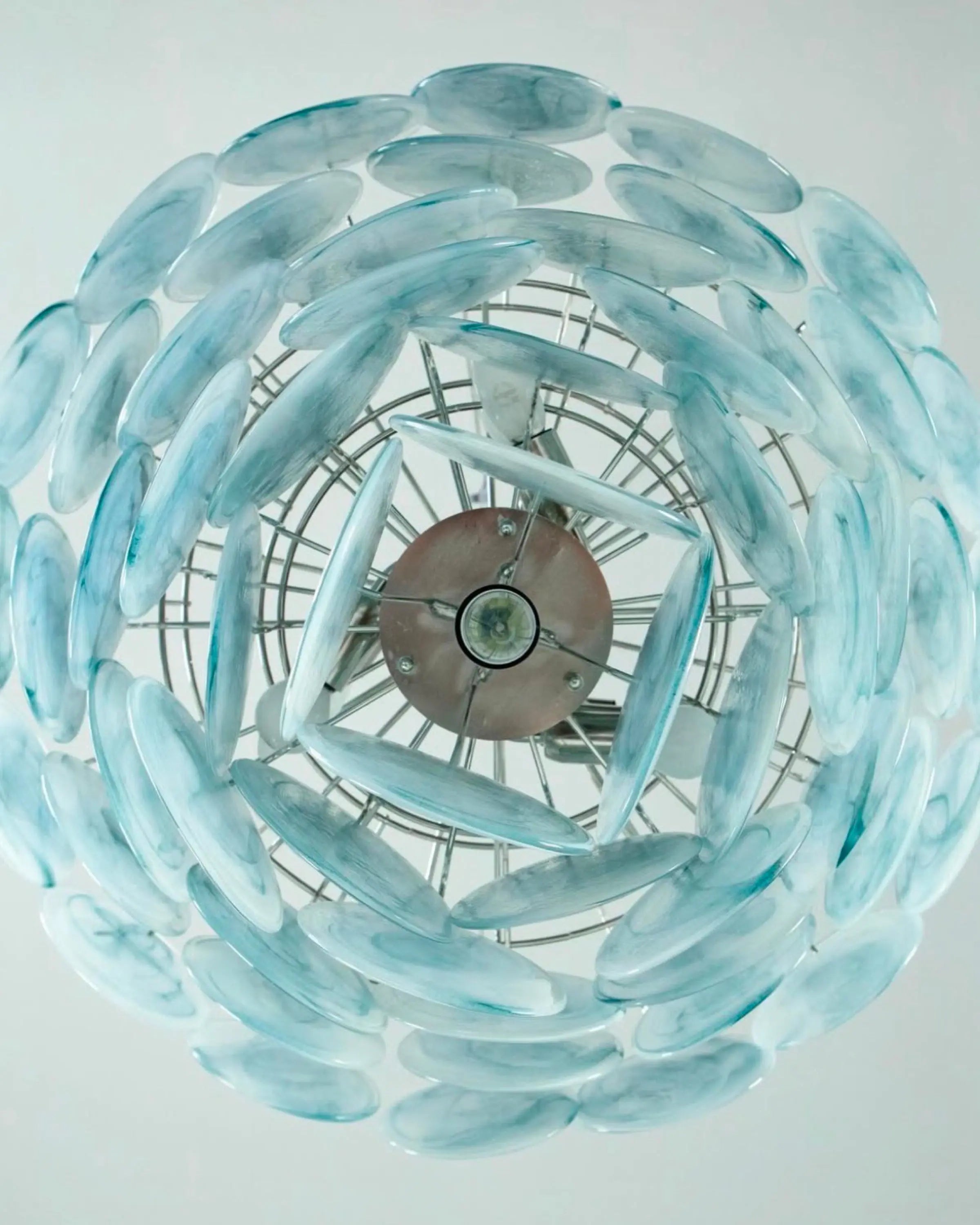 Murano Lysekrone Diskglass 57 Murano Studio