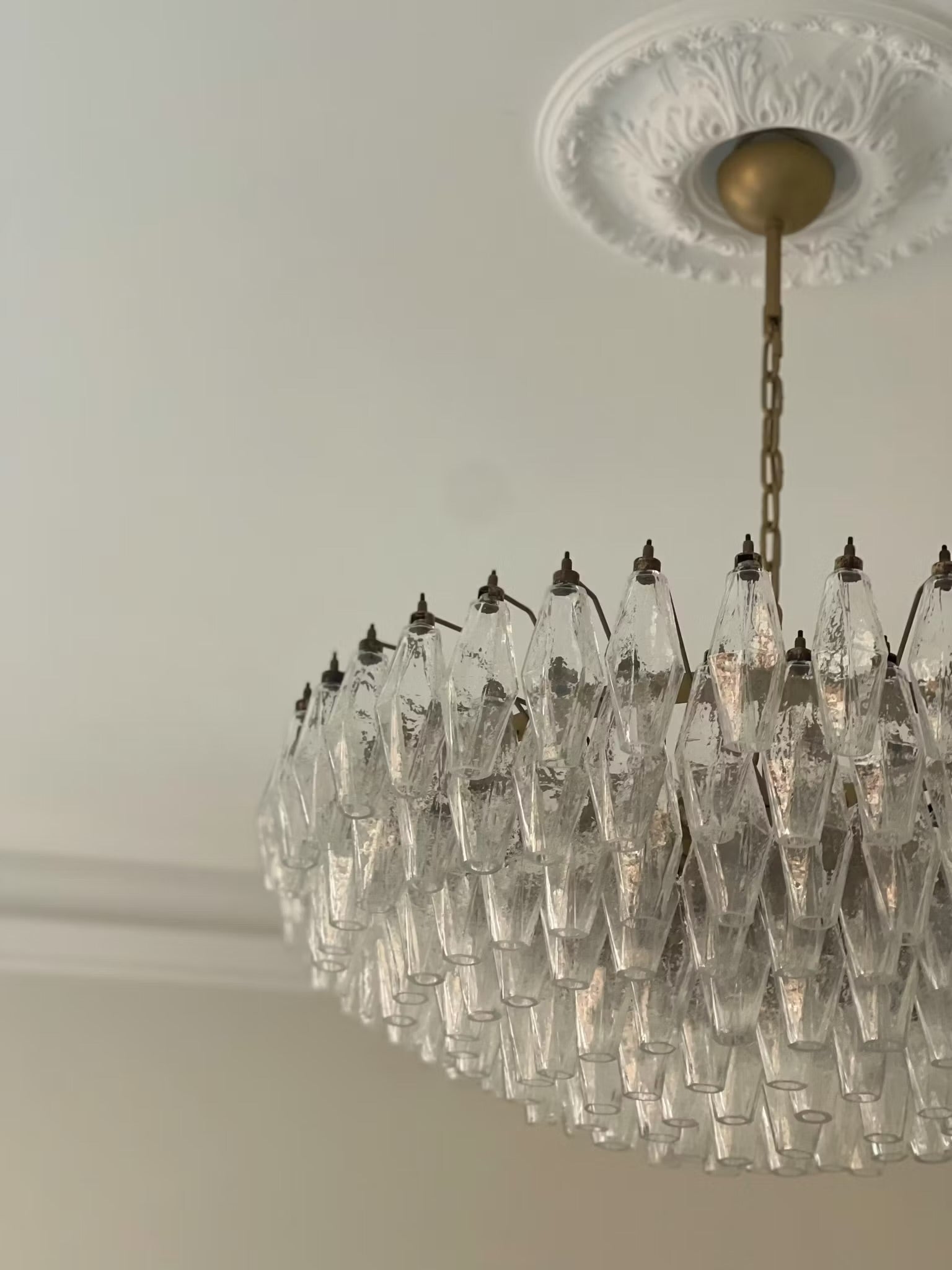 Murano Poliedri Chandelier - 185 glass