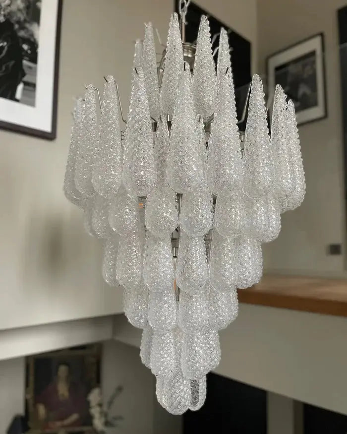 Murano Lysekrone Dråpe 85 Glass Murano Studio