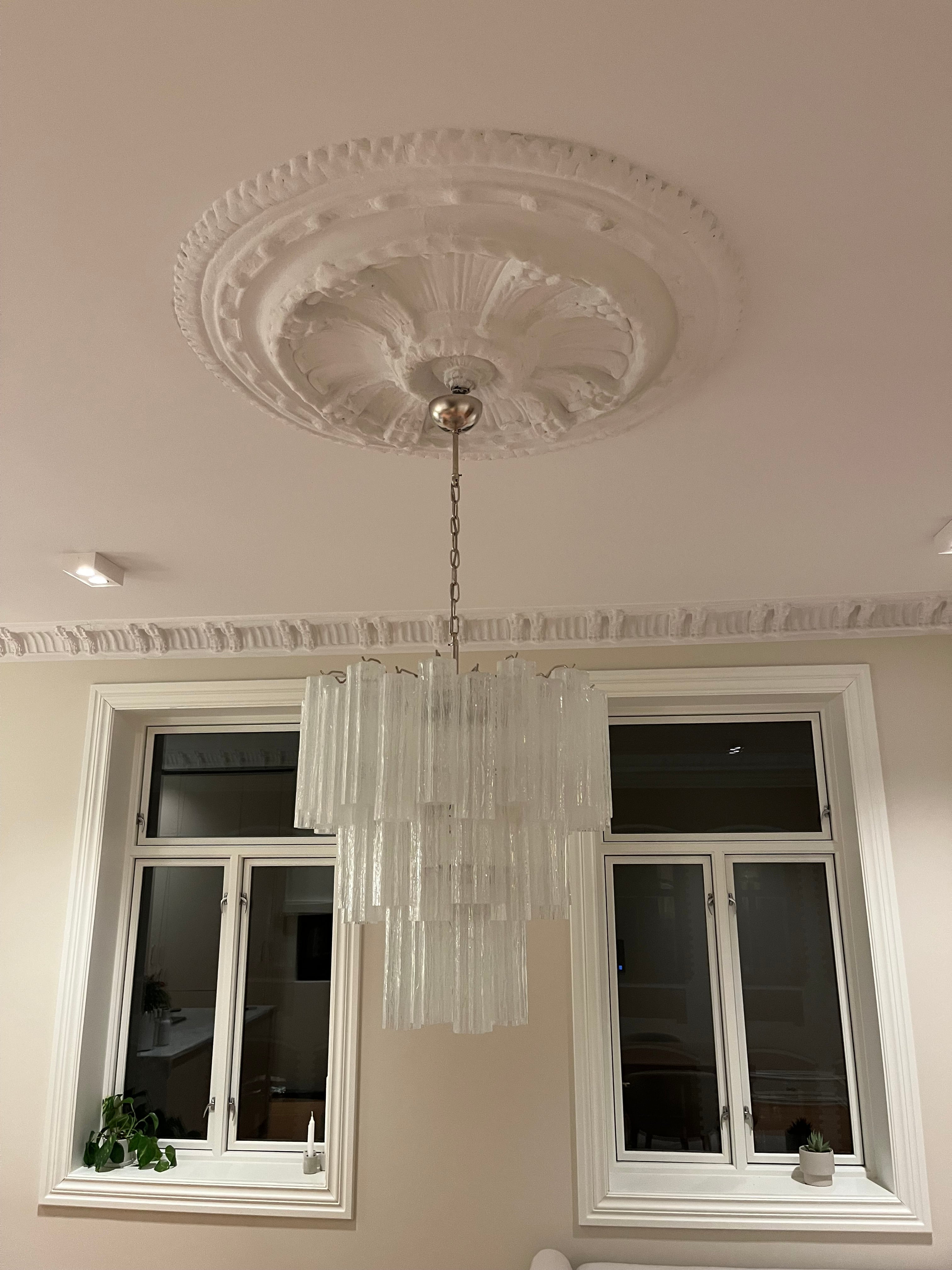 Murano Chandelier 48 Glass Tubes