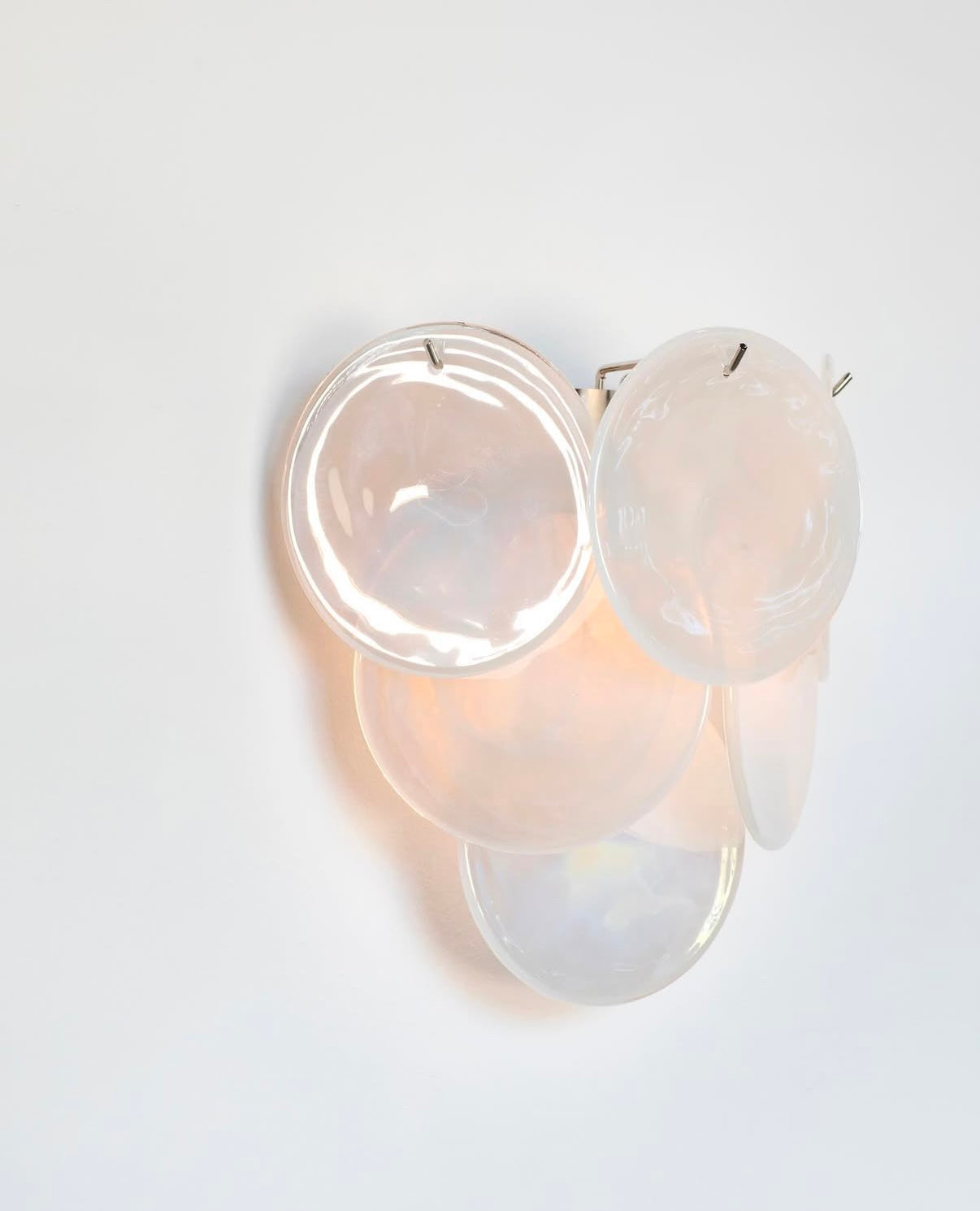 Murano vegglampe Disk 6 glass (2 stk) Murano Studio