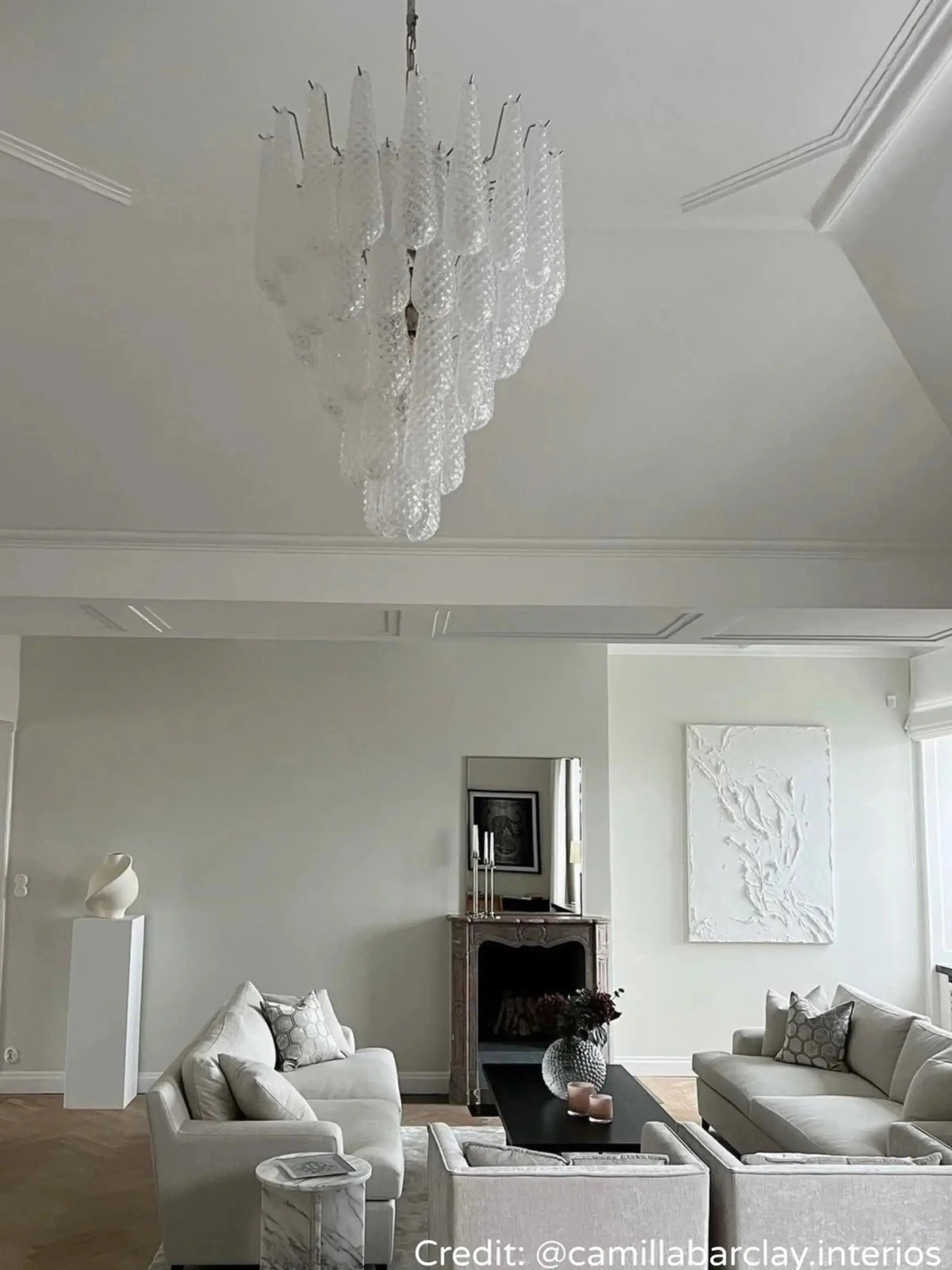 Murano Lysekrone Dråpe 52 Glass Murano Studio