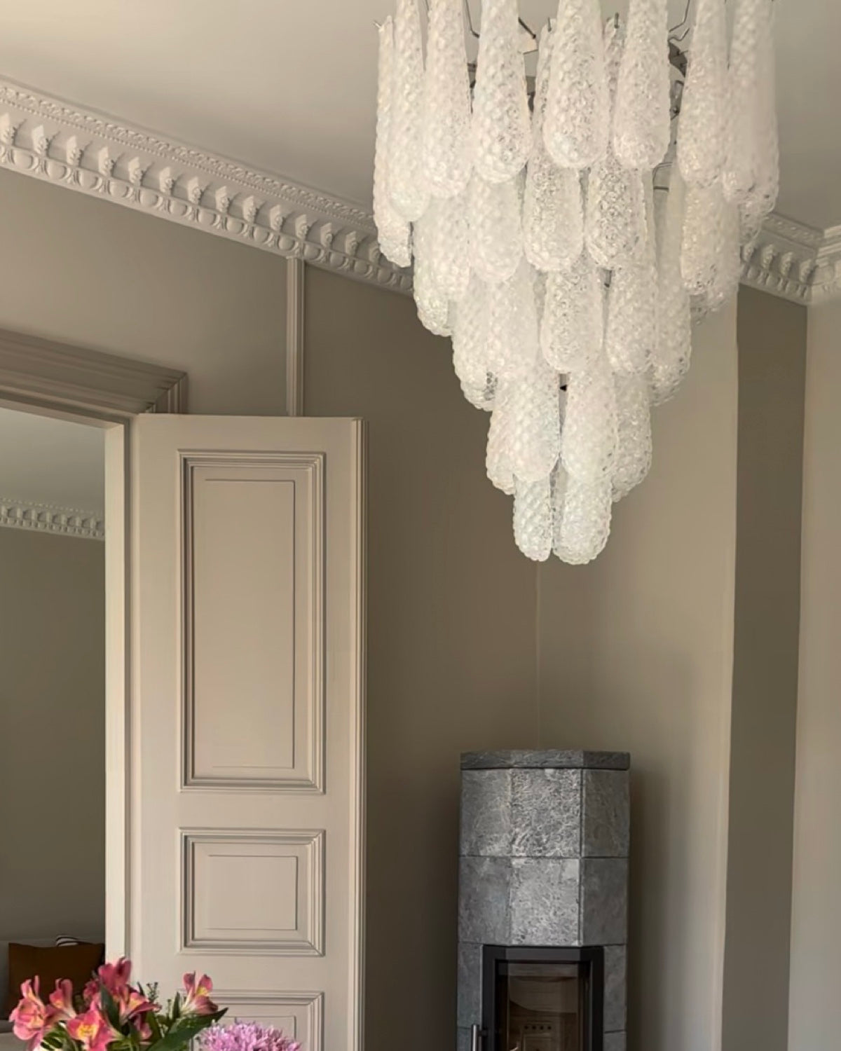 Murano Chandelier Drop 52 Glass