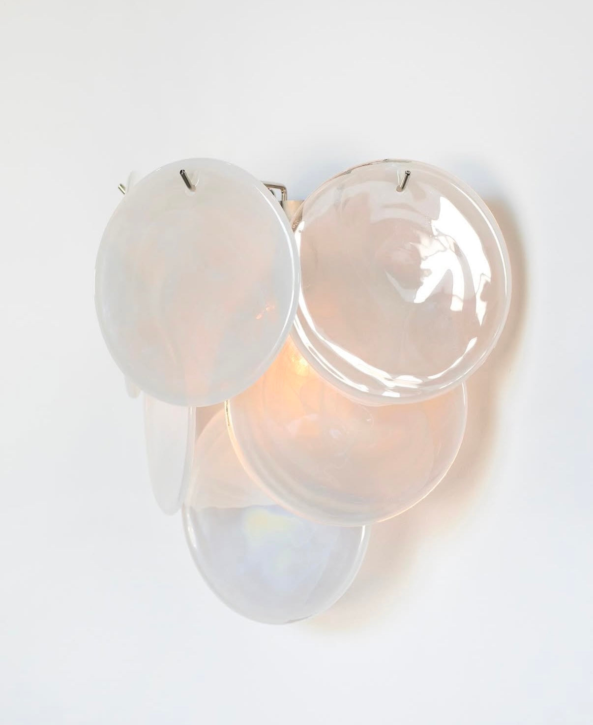 Murano vegglampe Disk 6 glass (2 stk) Murano Studio