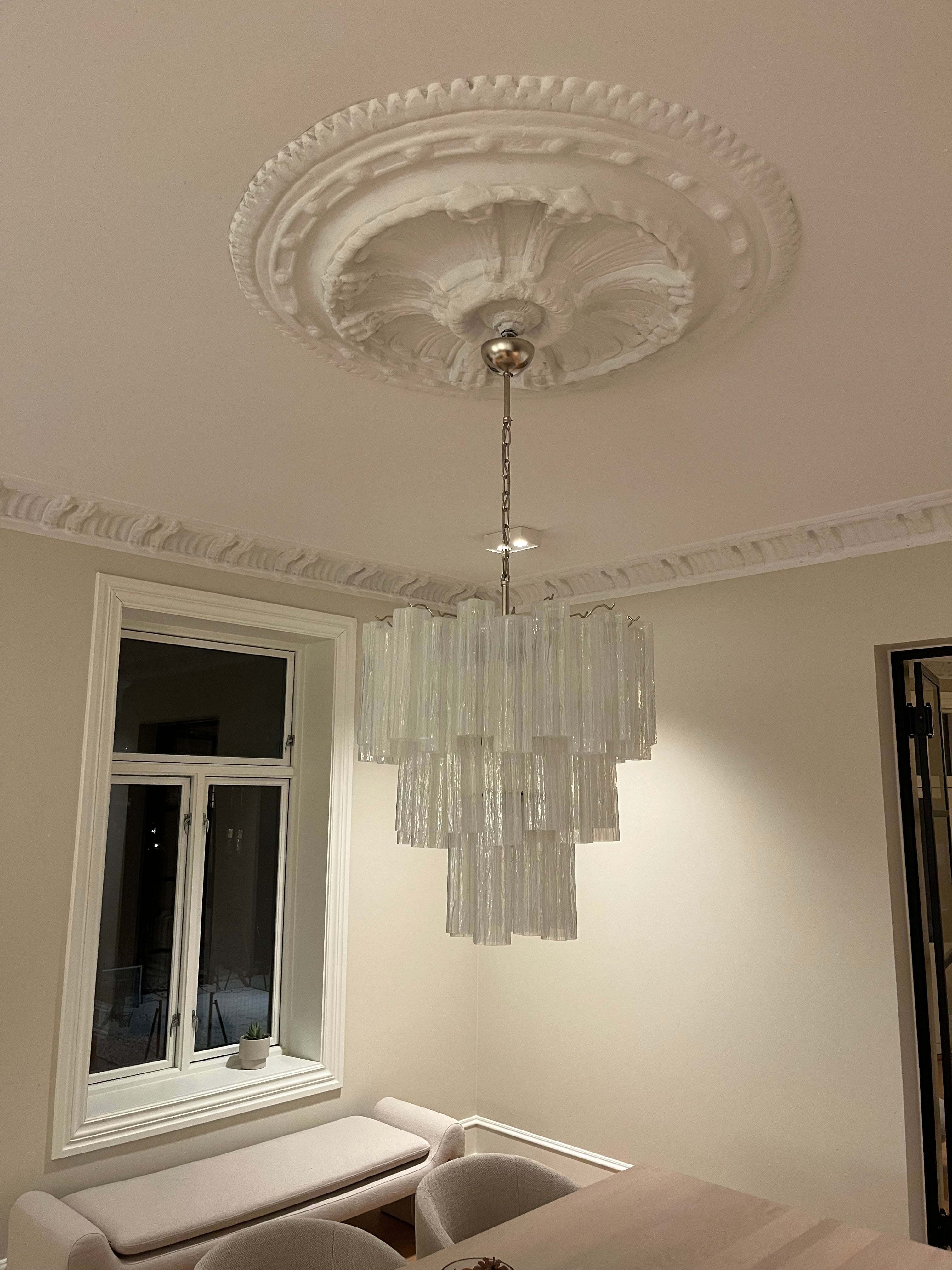Murano Chandelier 48 Glass Tubes