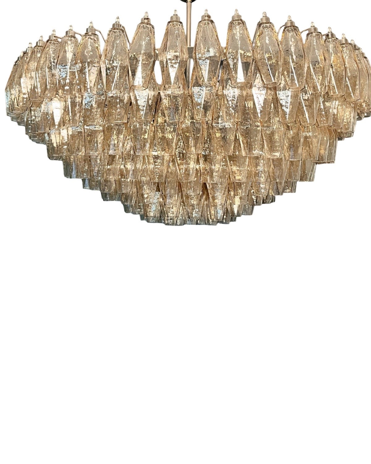 Murano Poliedri Chandelier - 185 glass
