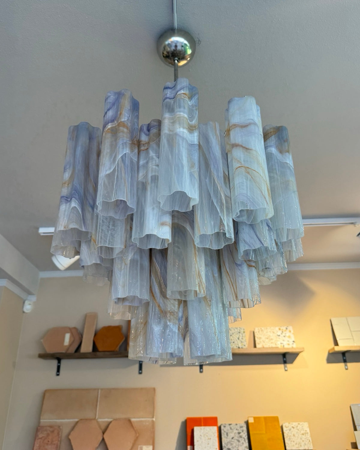 Murano Chandelier 36 Glass Tubes