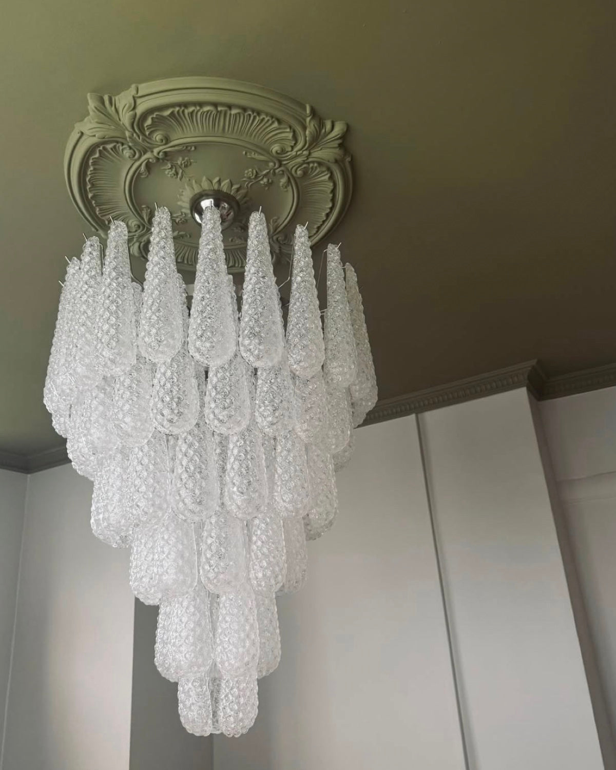 Murano Chandelier Drop 75 Glass