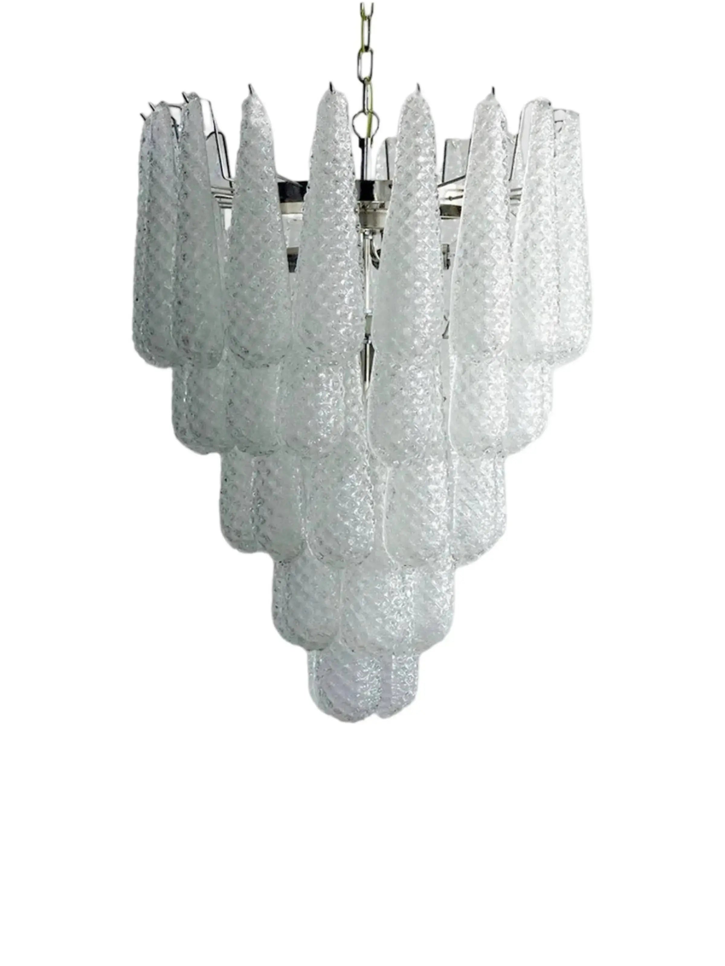 Murano Lysekrone Dråpe 52 Glass Murano Studio