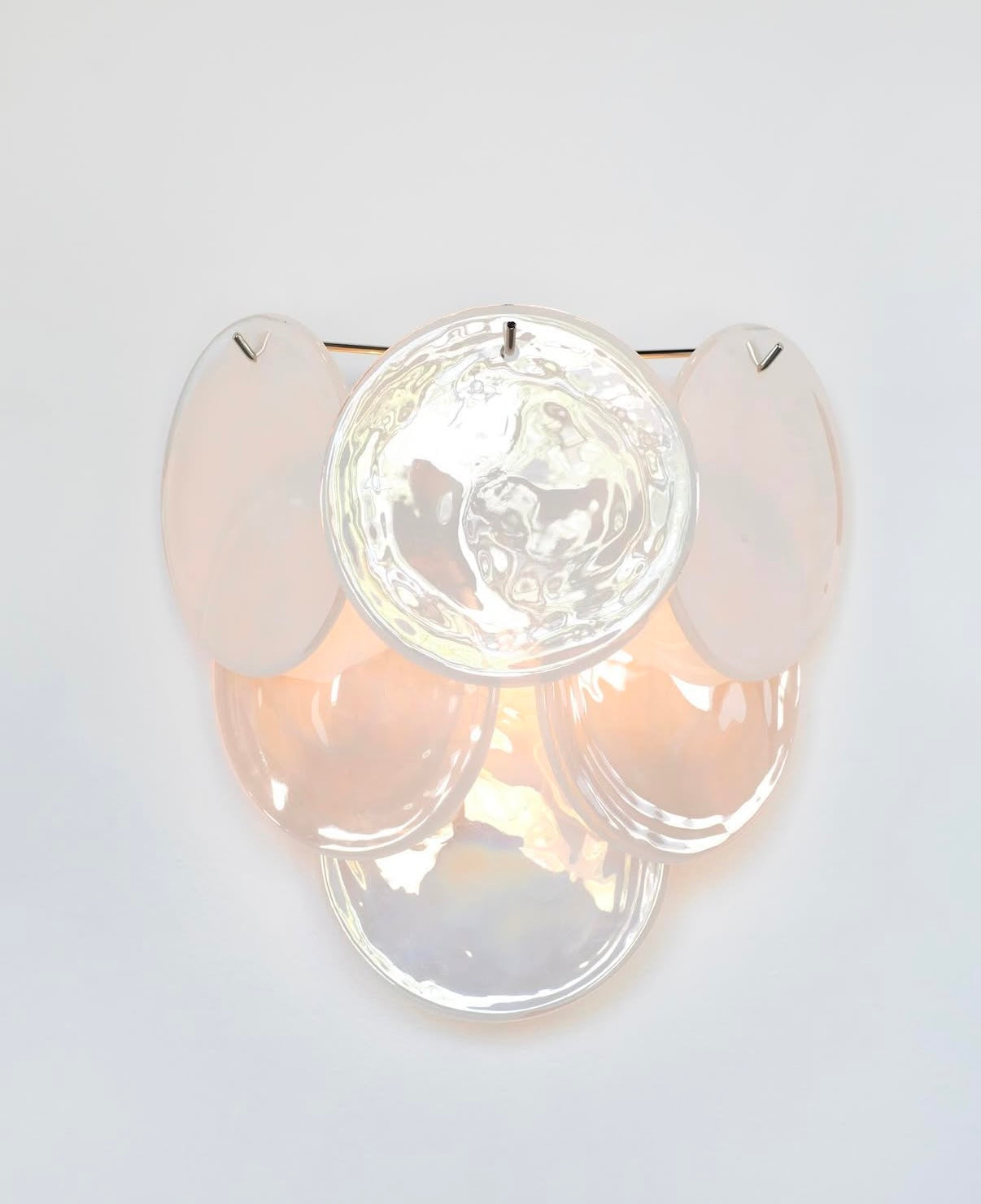 Murano vegglampe Disk 6 glass (2 stk) Murano Studio