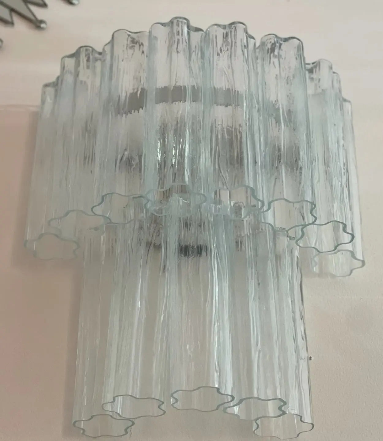 Murano vegglampe 13 glassrør (2 stk) Murano Studio