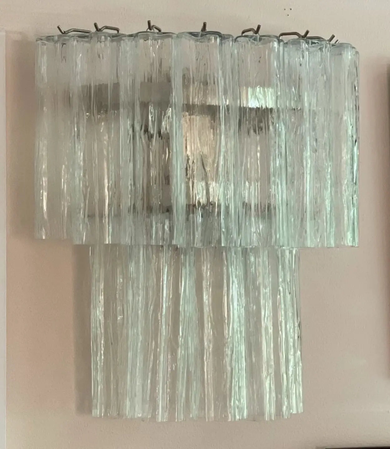 Murano vegglampe 13 glassrør (2 stk) Murano Studio