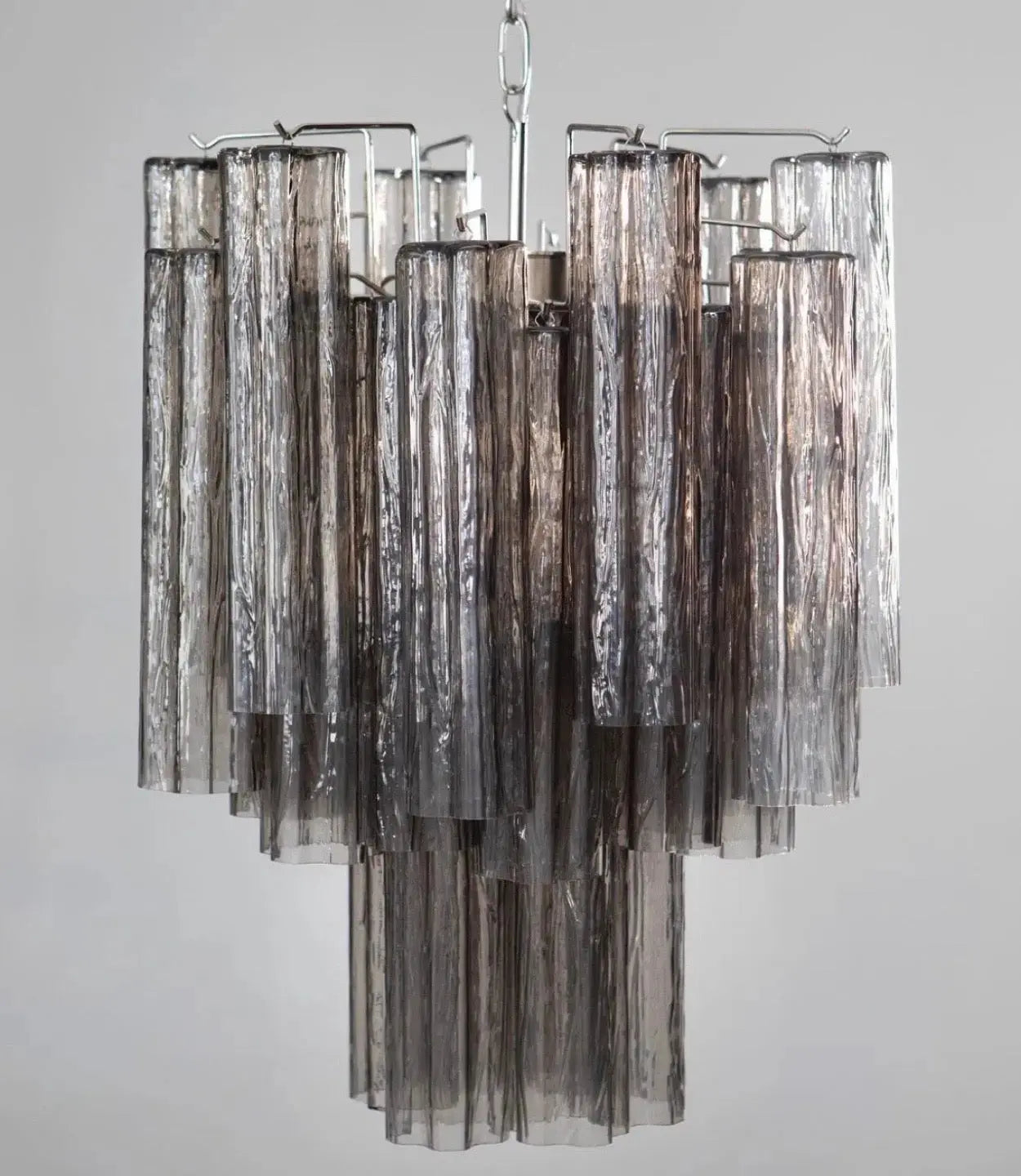 Murano Lysekrone 30 Glassrør Murano Studio