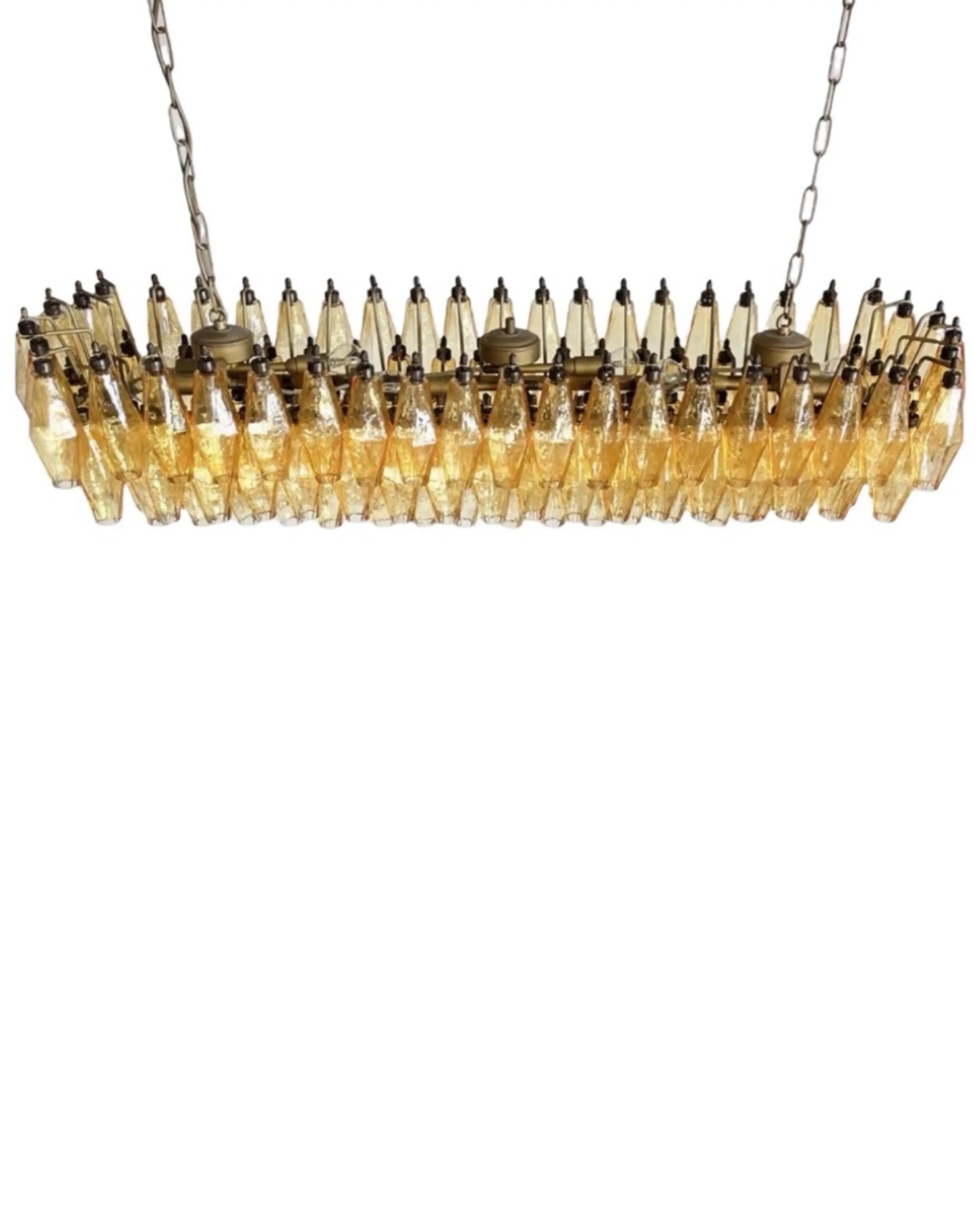 Poliedri 138 glass Murano Studio