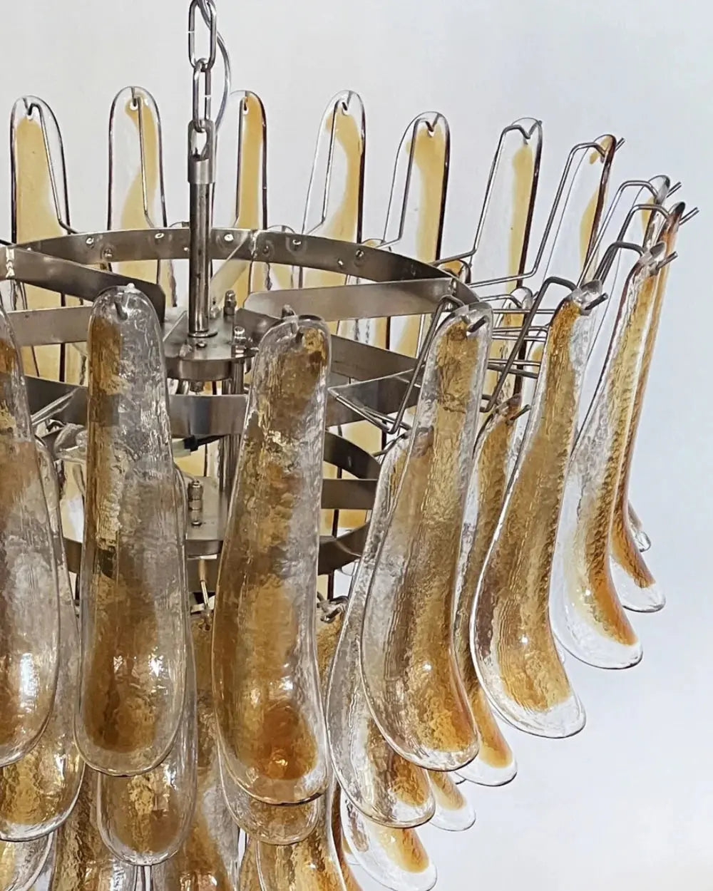 Murano Lysekrone Mazzega 75 Glass Murano Studio