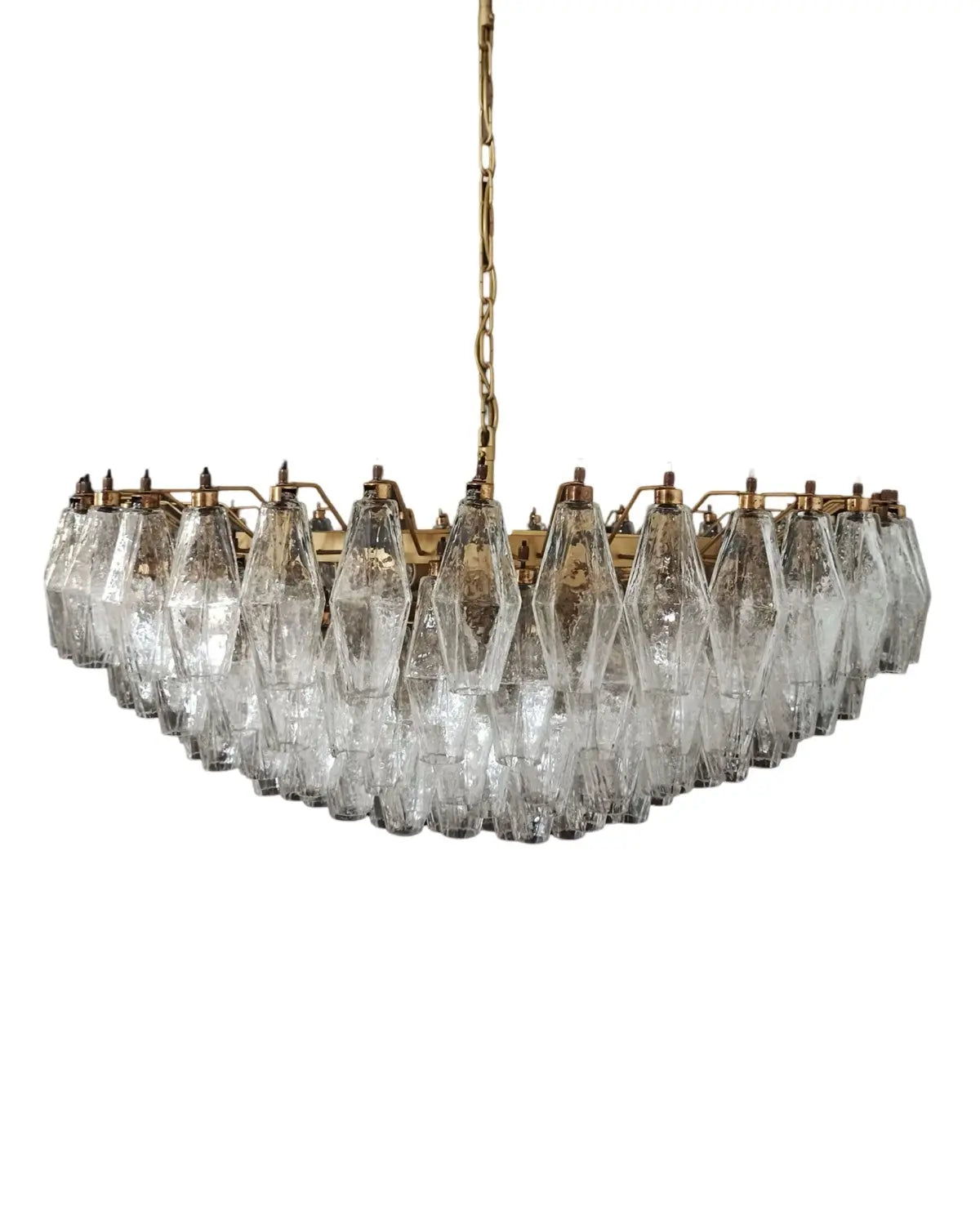 Poliedri 185 glass Murano Studio