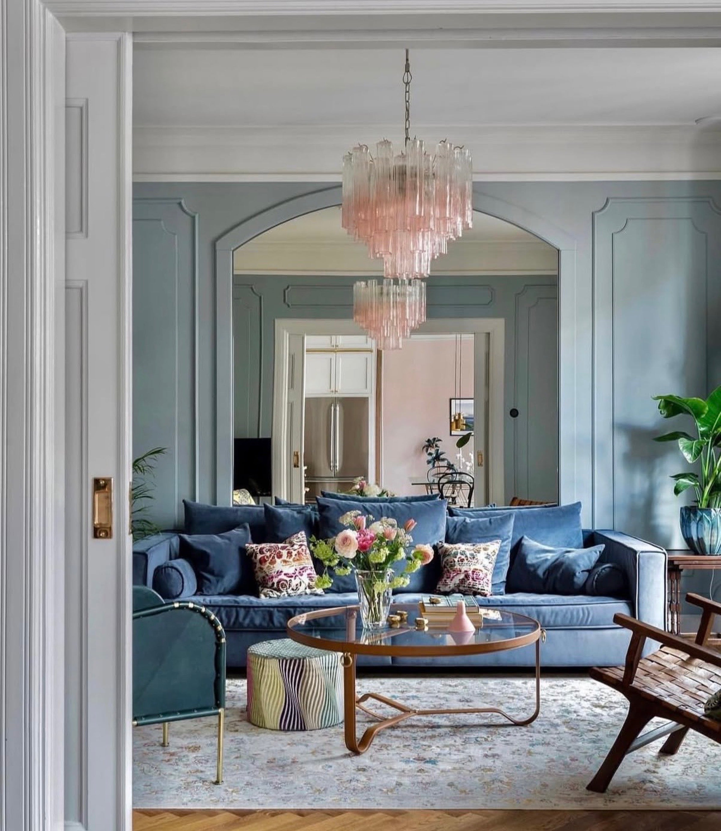 Murano Chandelier 36 Glass Tubes