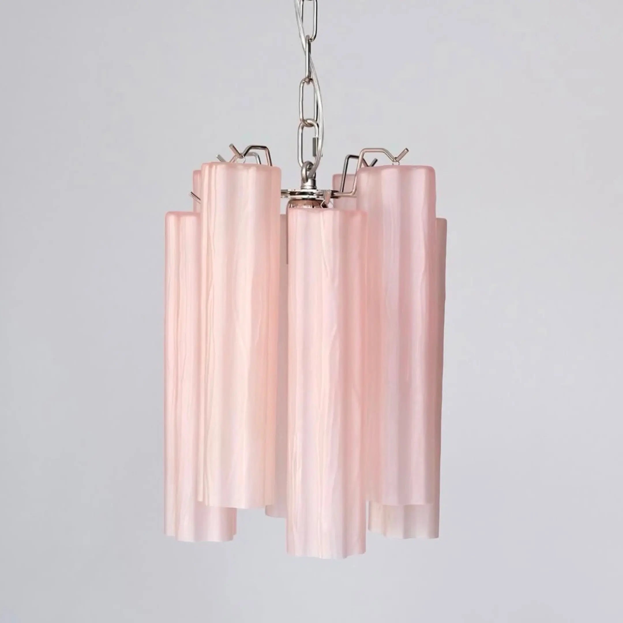 Murano Lysekrone 8 Glassrør Murano Studio