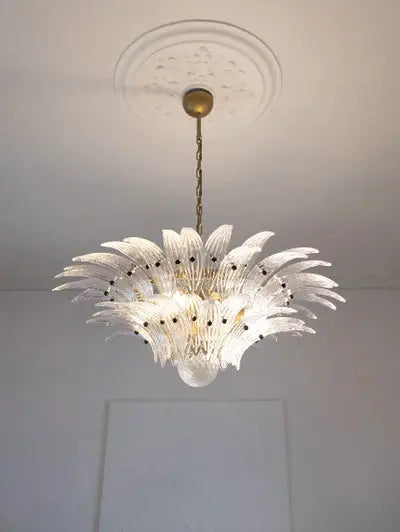 Murano Lysekrone Palmette 58 glass Murano Studio