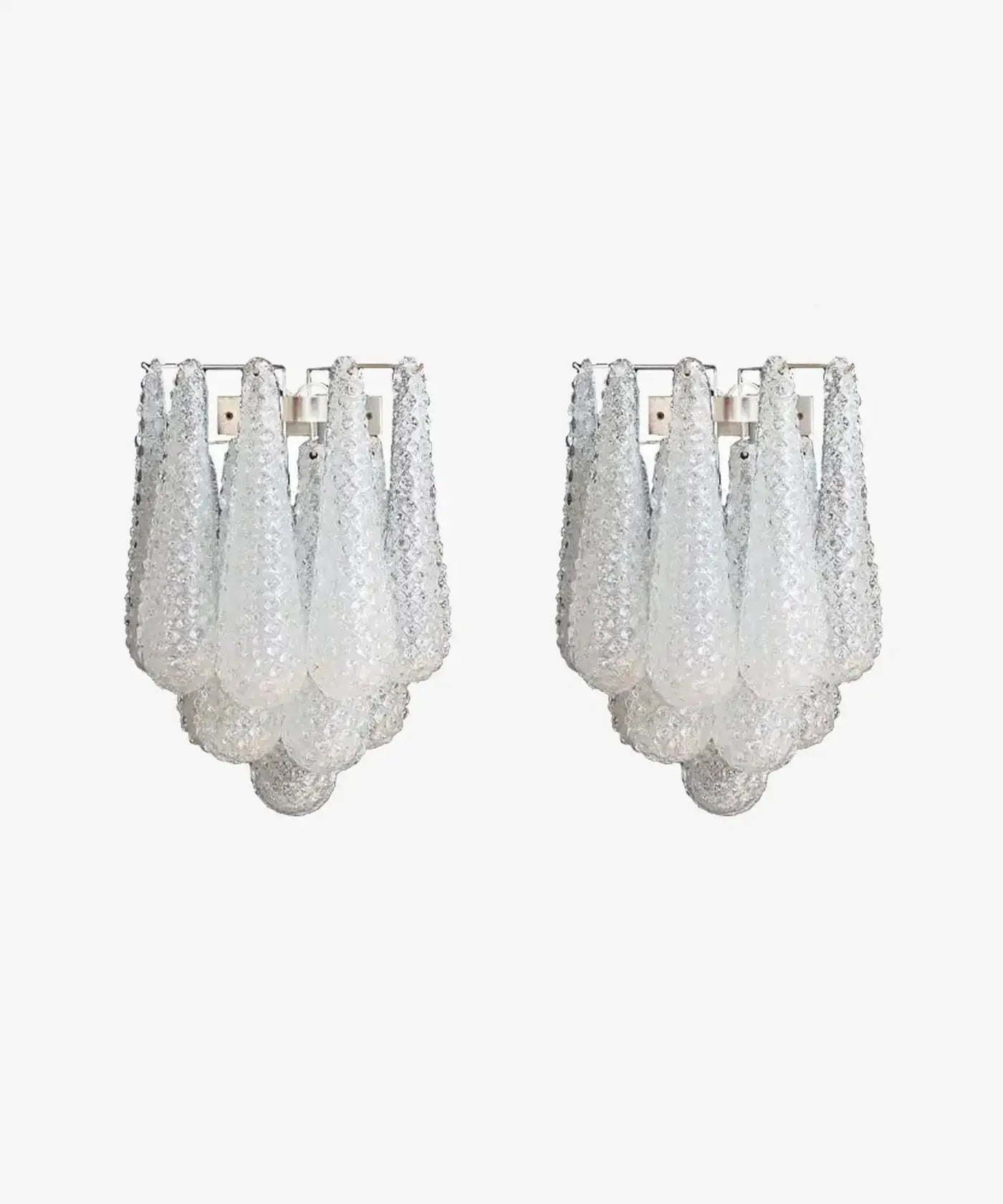 Murano vegglampe 10 dråpeglass (2 stk) Murano Studio